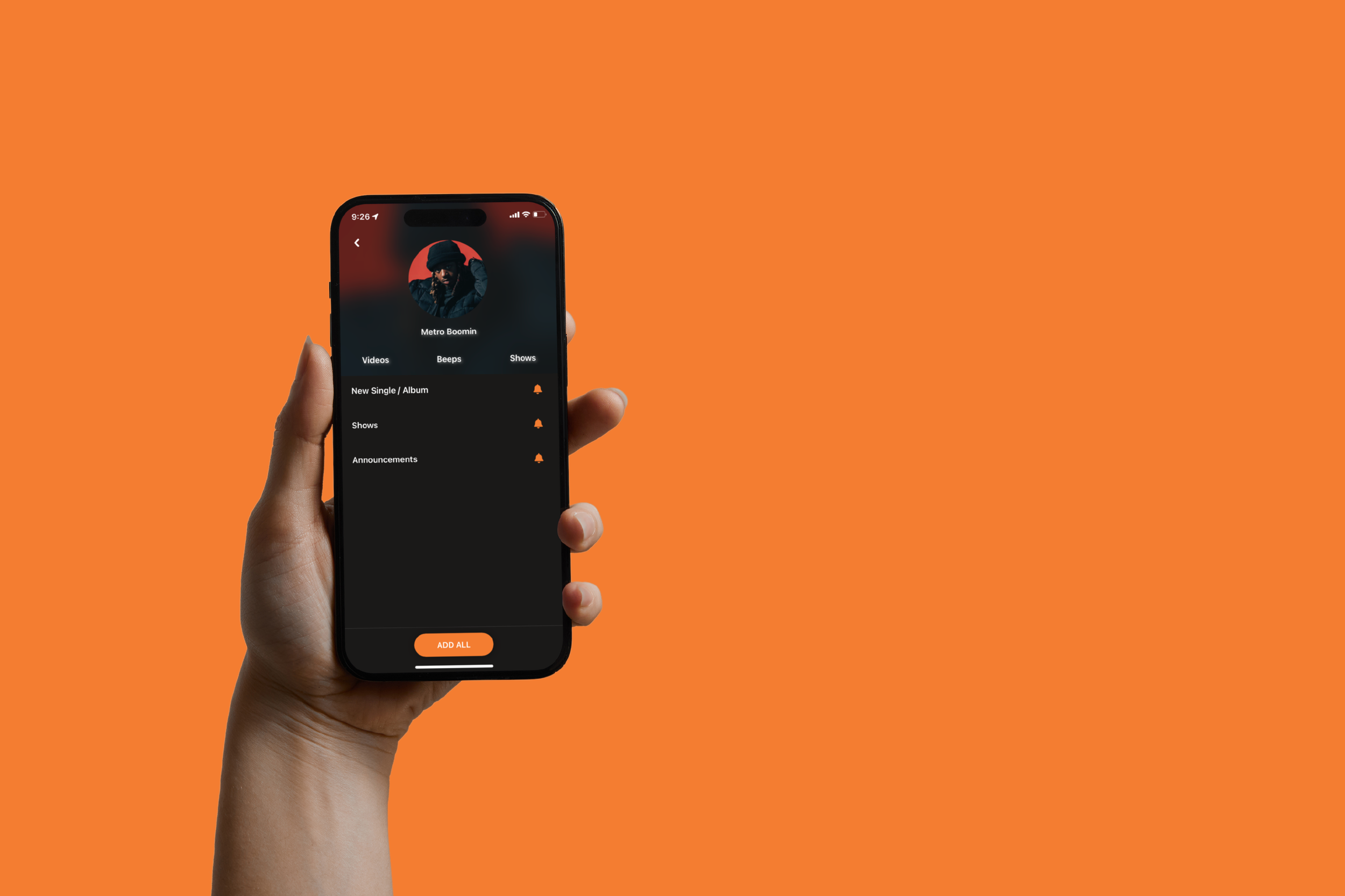 BEEPR | Real Time Music Alerts