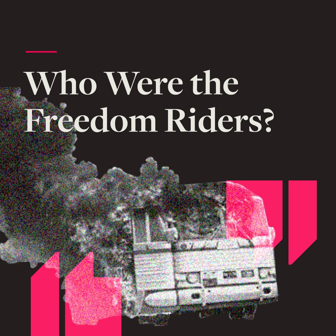 The Freedom Riders were an interracial group of civil rights activists who participated in strategic, organized bus rides throughout the South to challenge segregation on interstate buses and bus terminals. Participants defied racial segregation in p