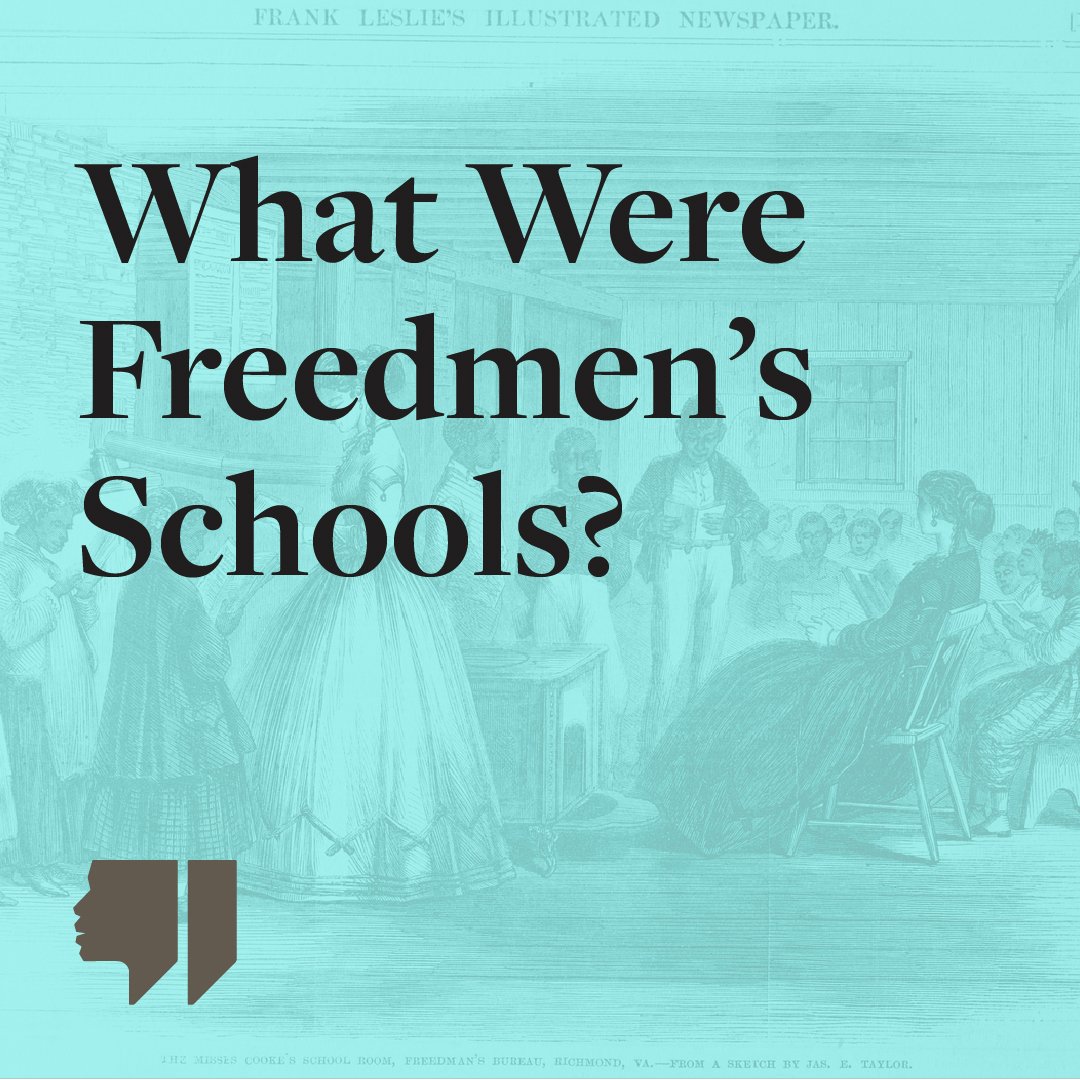 Freedmens&rsquo; Schools were schools established in the American South during the Reconstruction era after the United States&rsquo; Civil War. These schools were intended to provide education to formerly enslaved, newly emancipated Black people of a