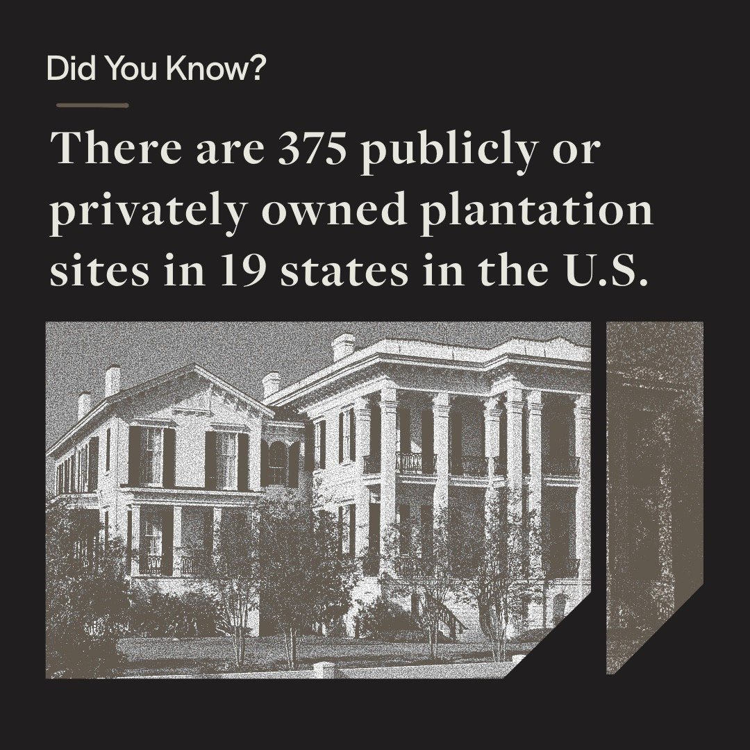Did You Know? There are 375 publicly or privately owned plantation sites in 19 states in the U.S. 

They draw millions of visitors a year. 

In fact, plantations remain a popular wedding destination site. With thousands of Americans choosing to host 