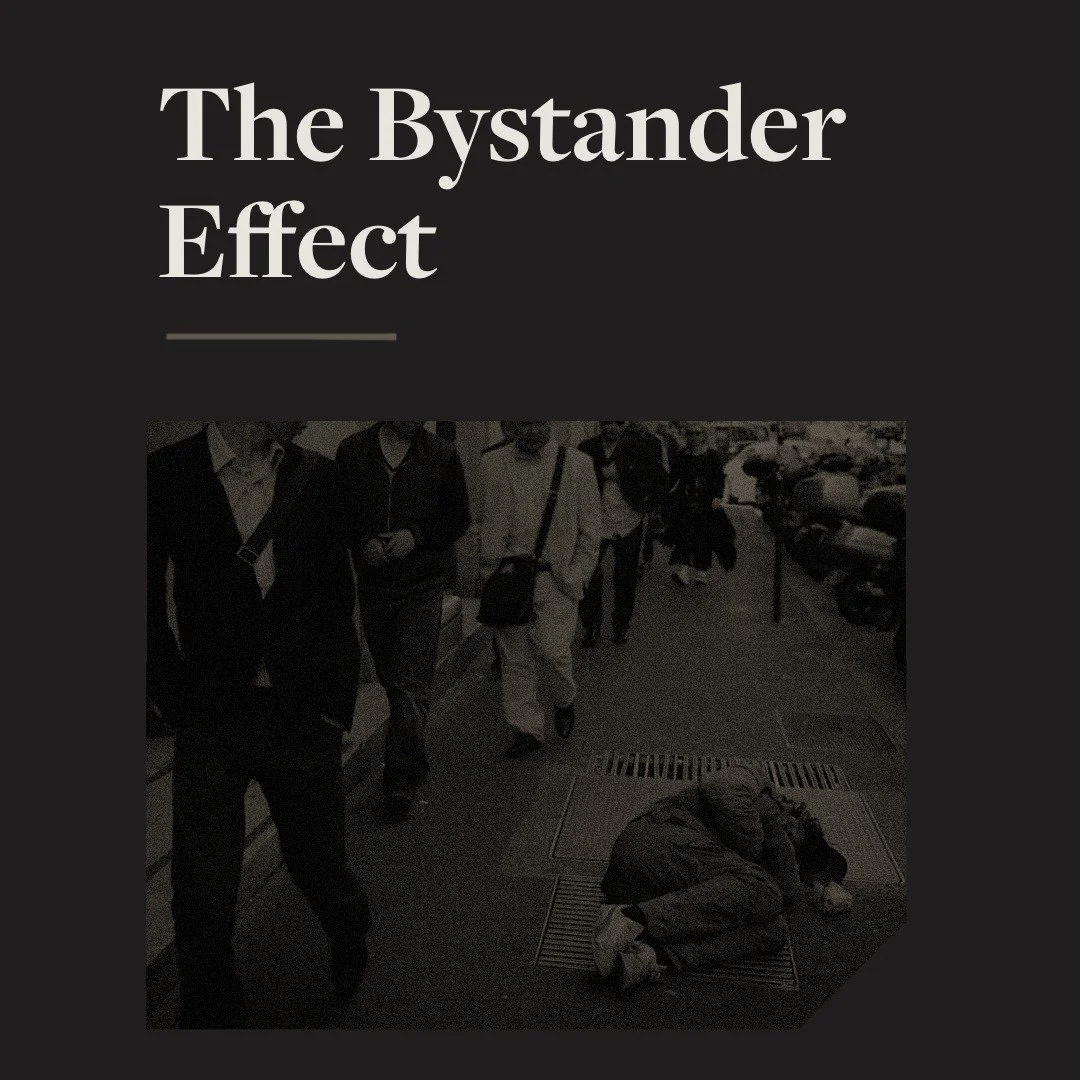 The Bystander Effect

The &ldquo;bystander effect&rdquo;, also known as the &ldquo;genovese syndrome&rdquo;, is named after the horrific, public brutalization and murder of Kitty Genovese in 1964. At least 38 onlookers watched as she was stabbed to d