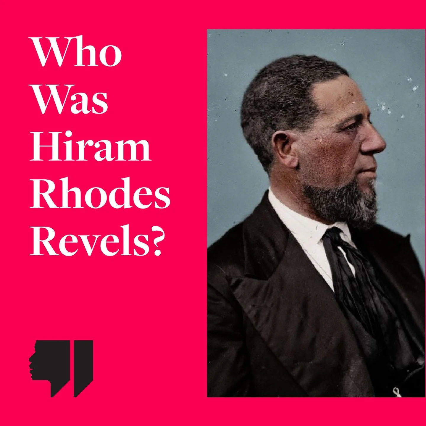 Who Was Hiram Rhodes Revels? 

Hiram Rhodes Revels was the first Black man to serve in Congress and was elected to the U.S. Senate on January 20, 1870.  Representing Mississippi, Revels was chosen to fill a Senate seat left vacant after the state&rsq