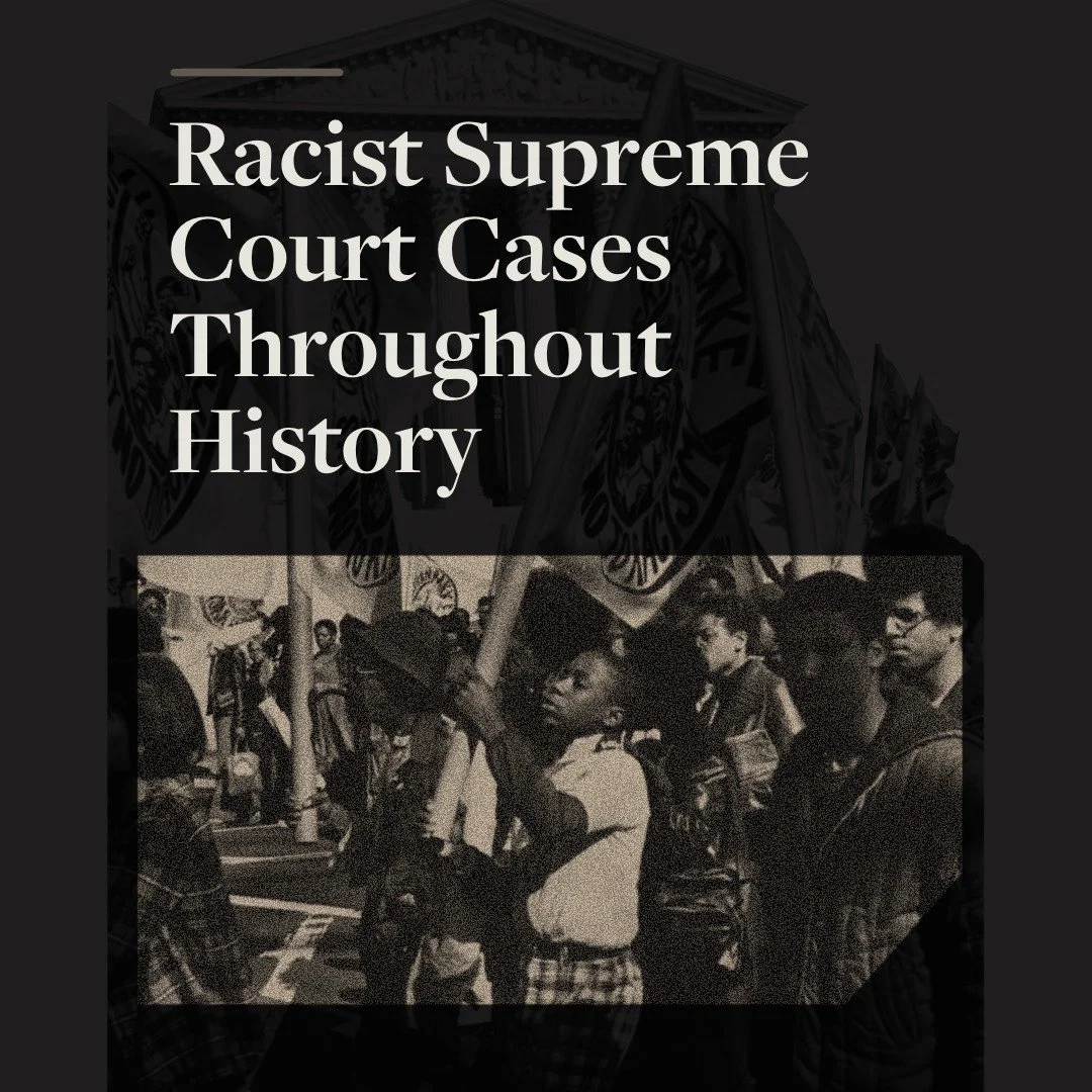 Racist Supreme Court Cases Throughout History

What was Dred Scott v. Sandford?

Dred Scott v. Sandford was the 1857 U.S. Supreme Court case that deemed Black people property and ineligible for U.S. citizenship. The case centered on Dred Scott, an en