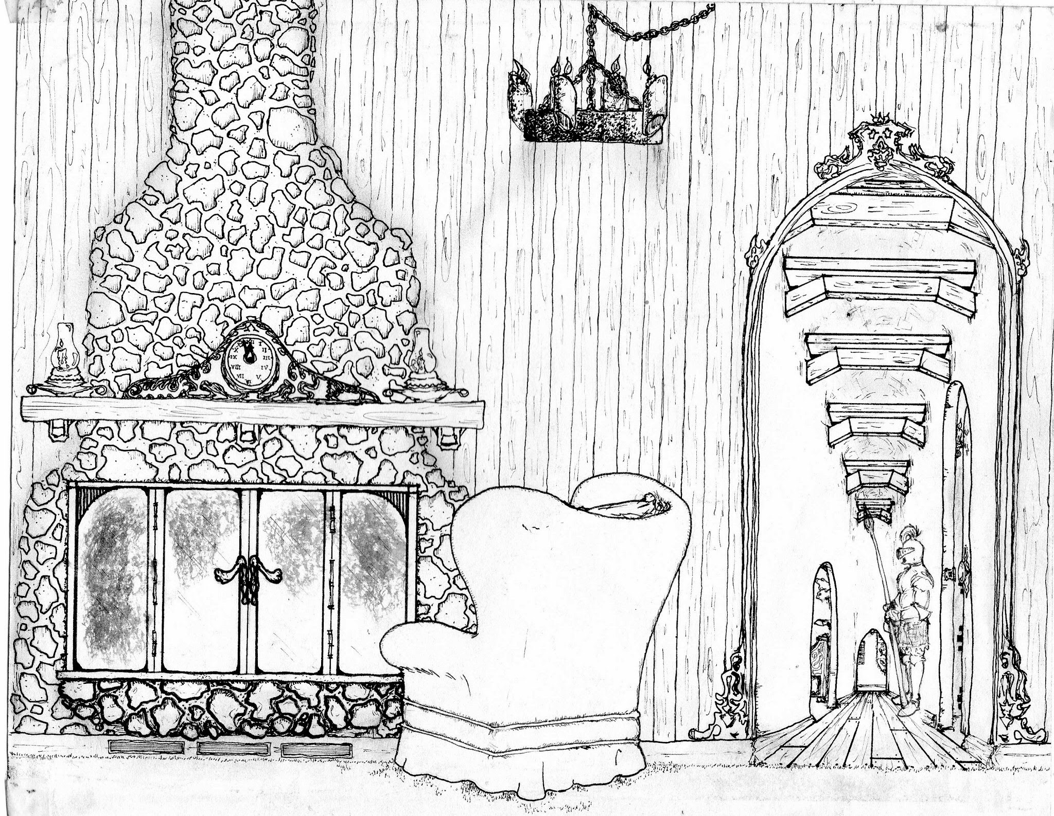 Honing the 6th Page Of Sketchbooking