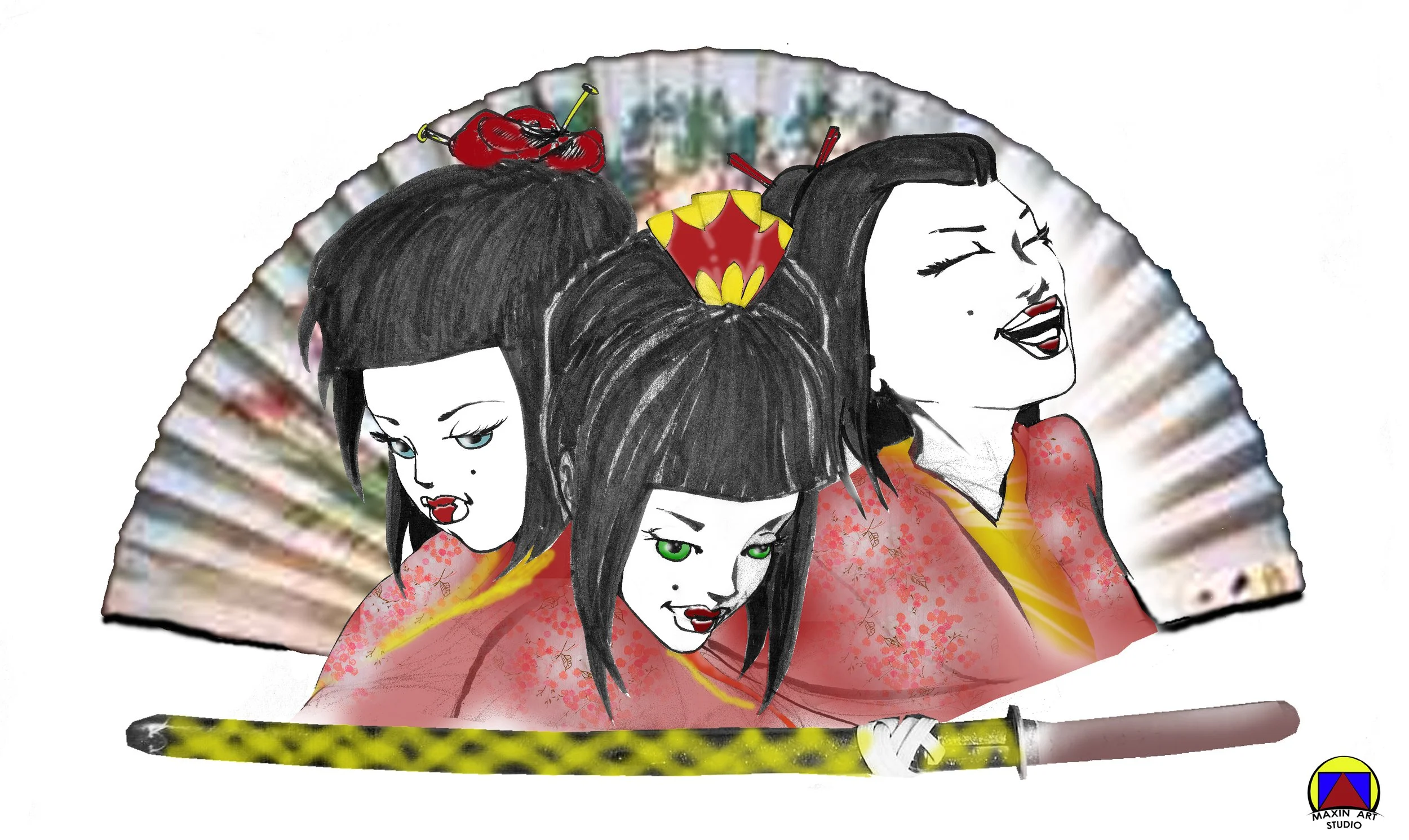 Three Little Maids-print.jpg
