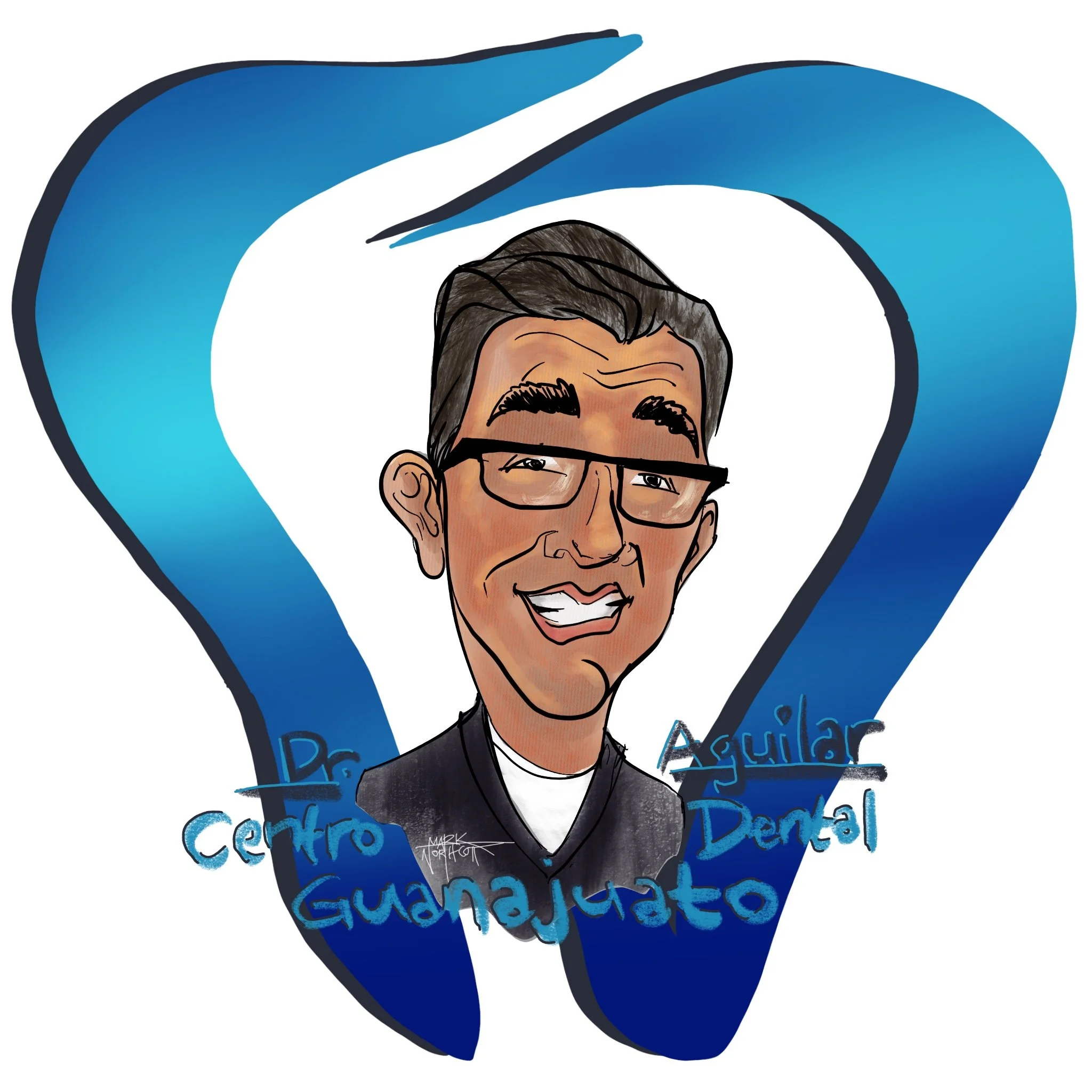 Business Caricature Logo Art