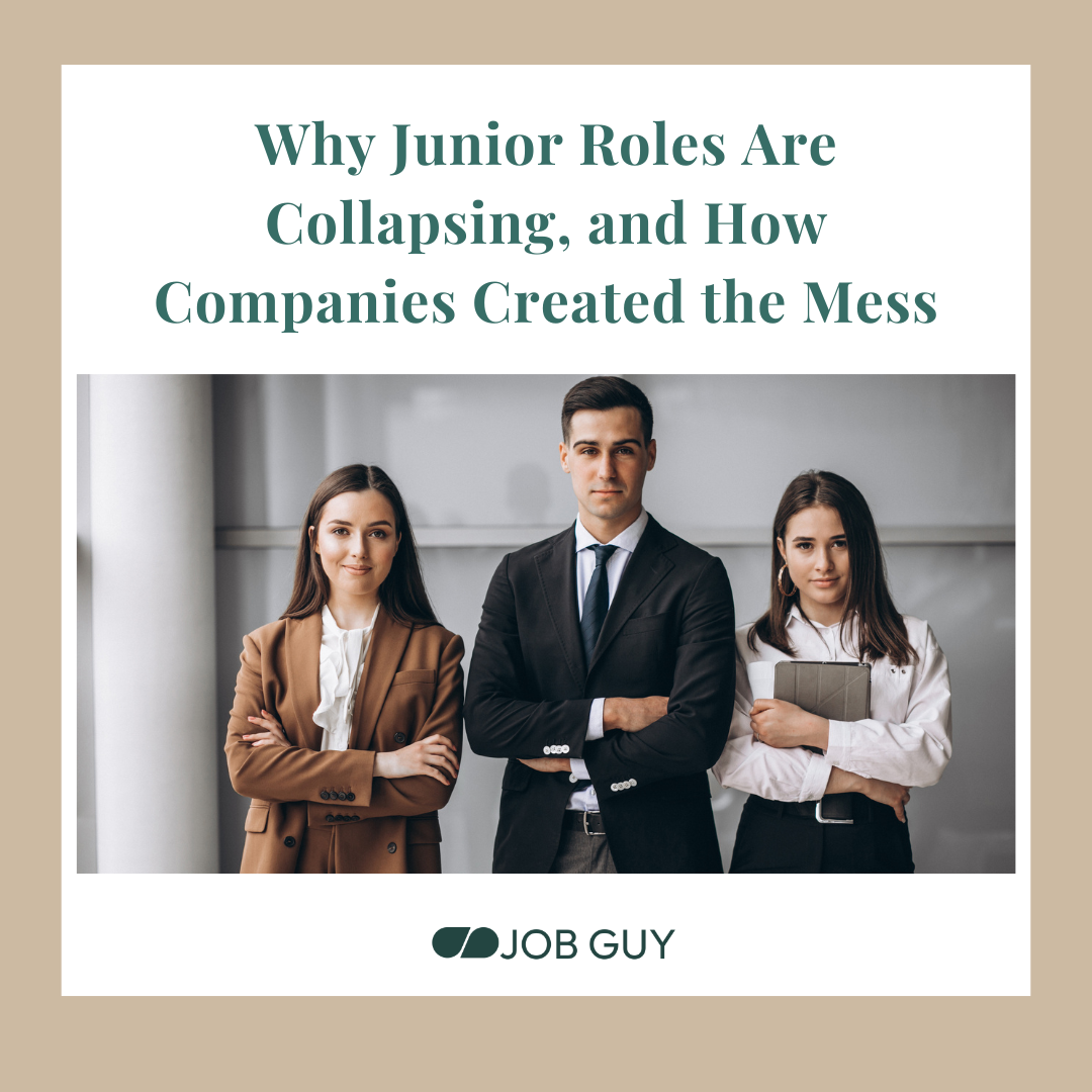 Why Junior Roles Are Collapsing, and How Companies Created the Mess