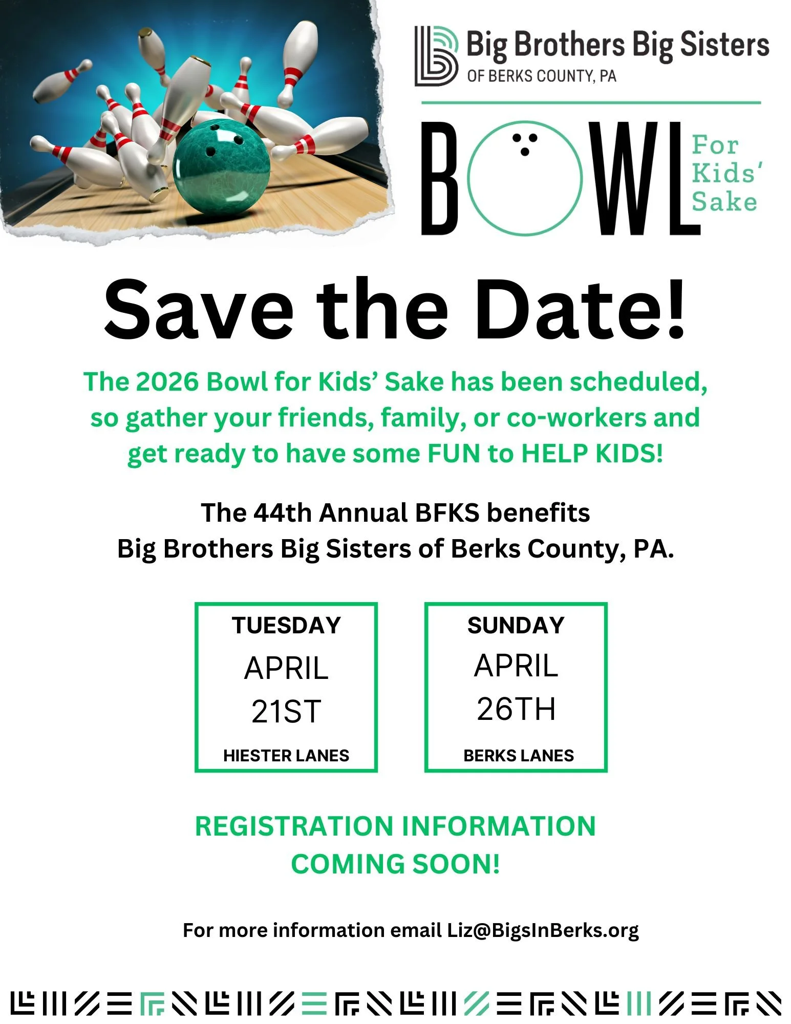 Save the Date - BFKS 2026