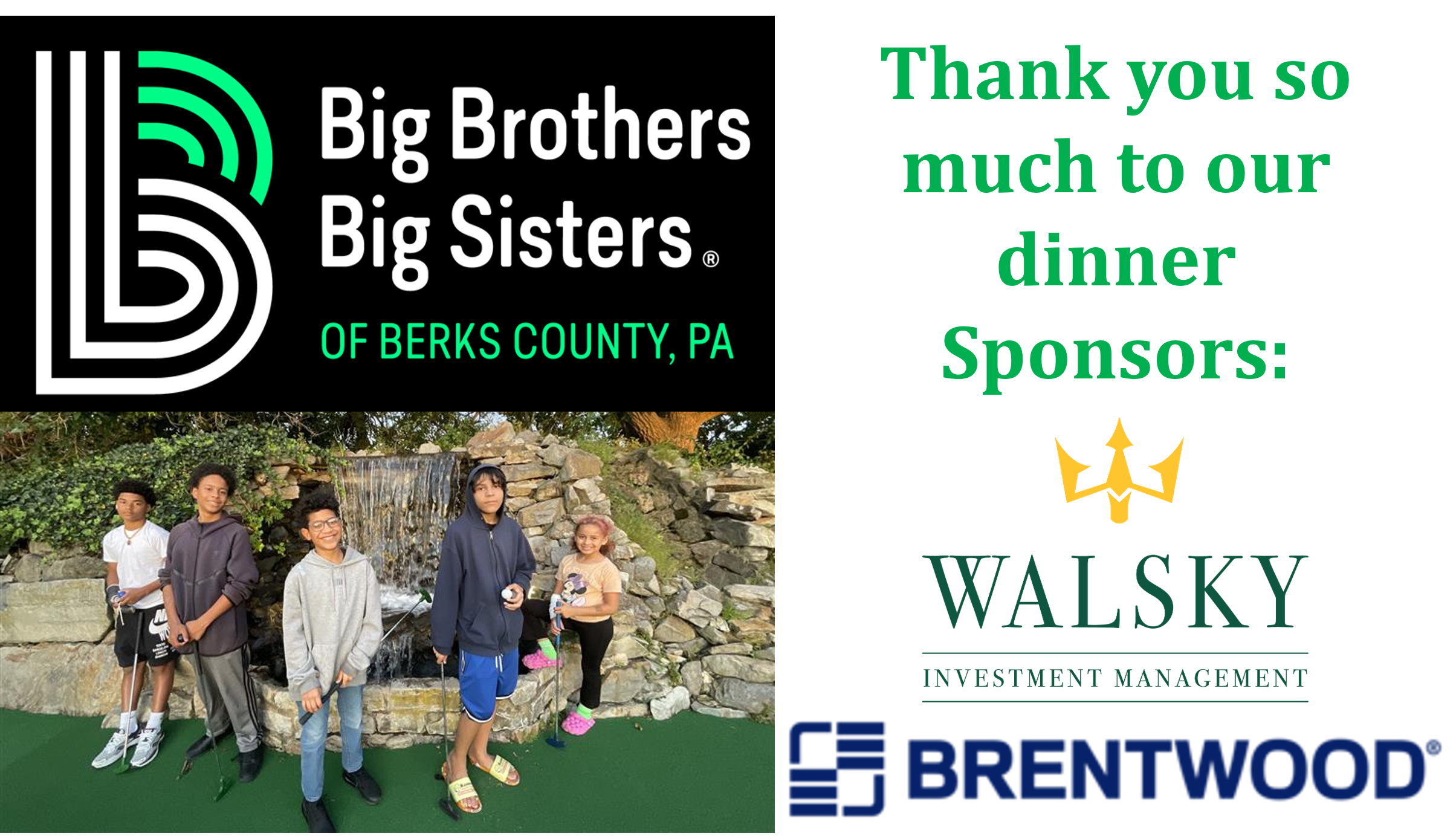 WLUMC Community Dinner Sponsors