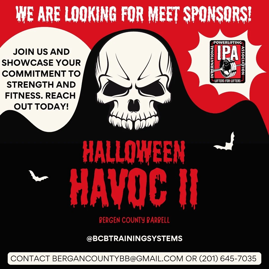 ‼️ Super Duper Important‼️
With this being our second meet are we looking to do things bigger and better than last year! 
🎃 
We have almost triple the amount of lifters and we have some sick stuff for best lifters, but we need your help to make this