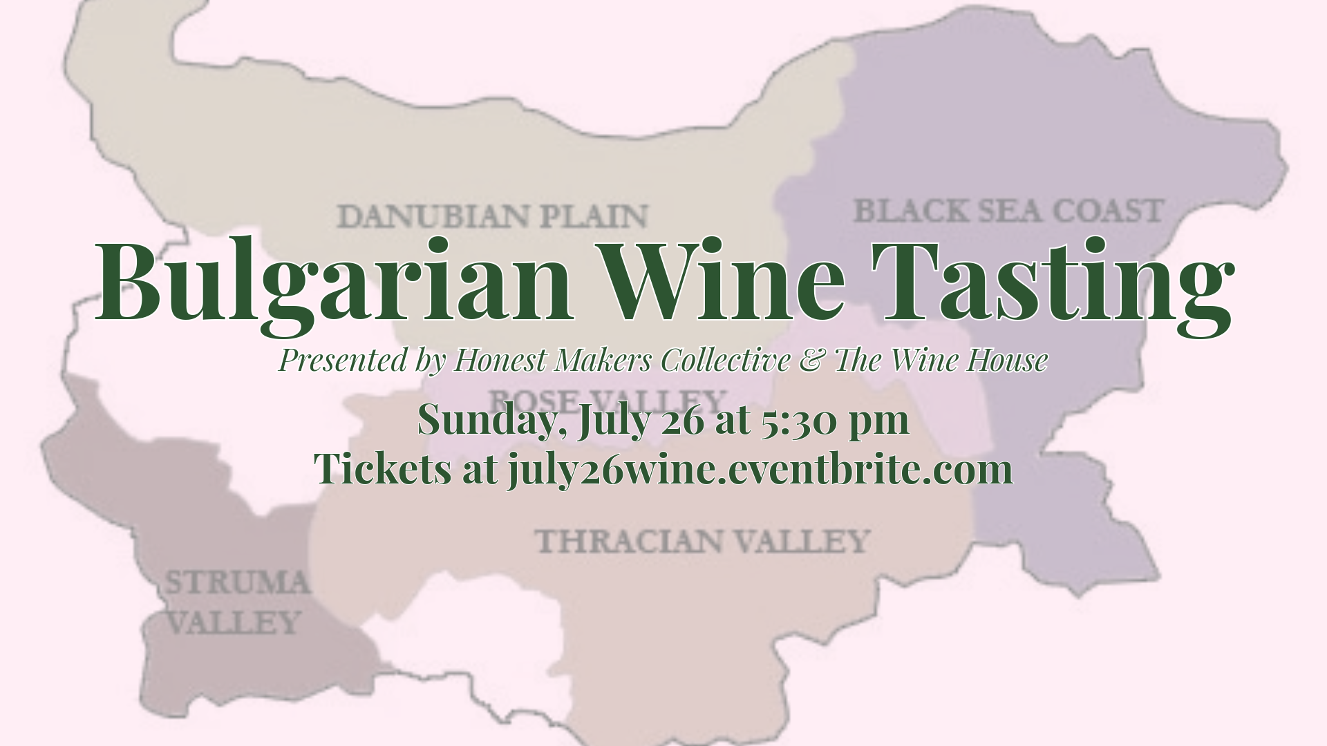 Bulgarian Wine Tasting