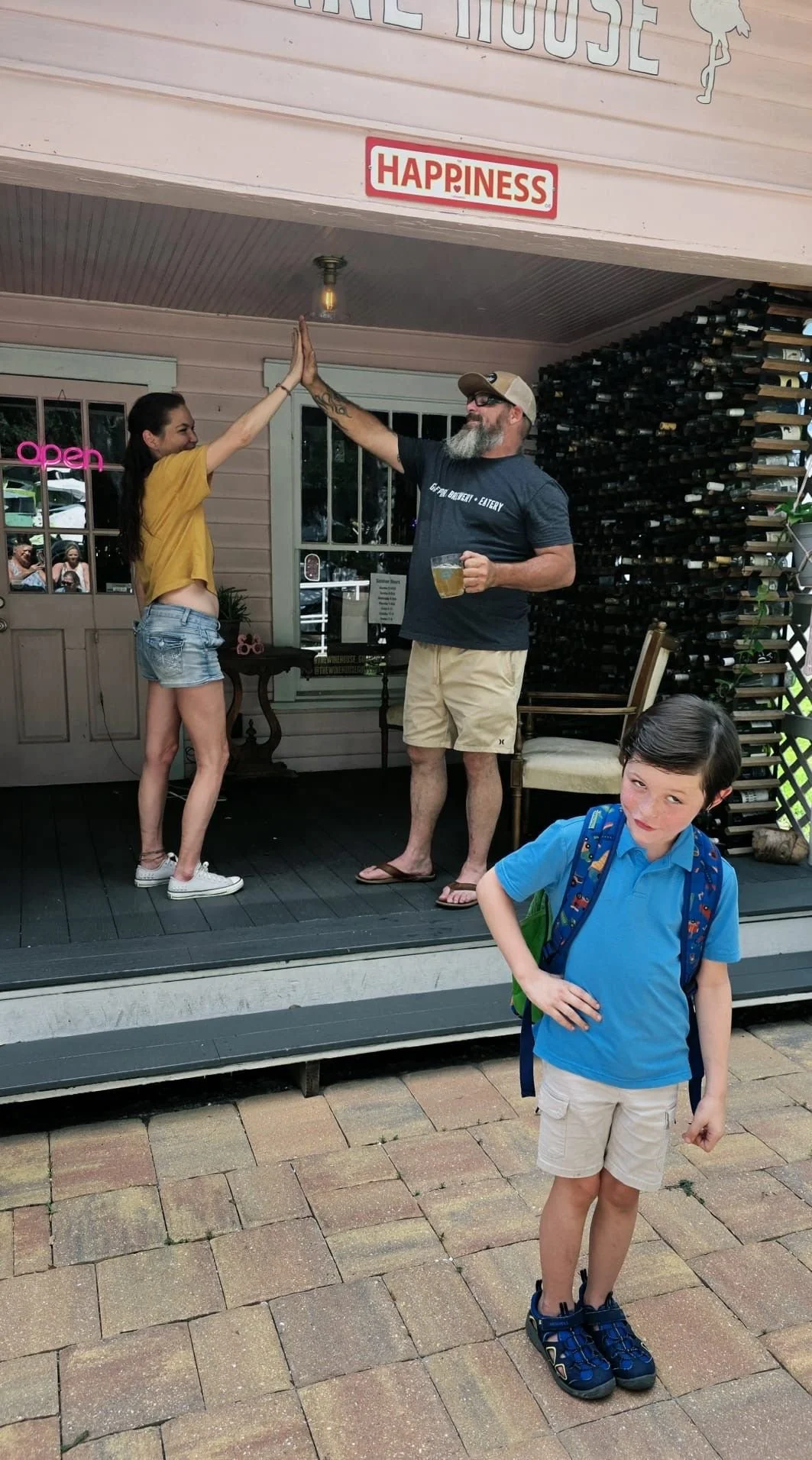 Happy National Son &amp; Daughter Day! 🥰

What better way to celebrate the love for your children than wishing them a great school year, then heading to the Wine House for Parents' Recess?!

✨Parents: Join us this afternoon starting at noon for some