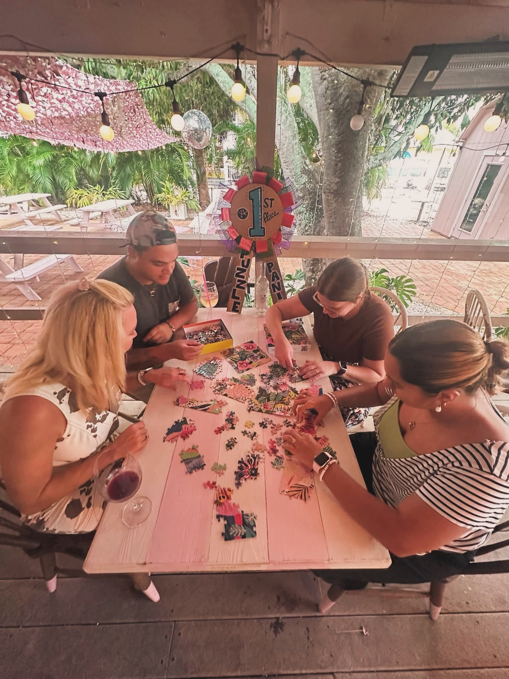 Puzzle Panic is at The Wine House this Sunday at noon, open to all ages!

🧩 WHAT IS PUZZLE PANIC?!

Think 300-piece mystery puzzle + friendly competition + Sunday social. Every table gets the exact same mystery puzzle, and when the clock starts, it&