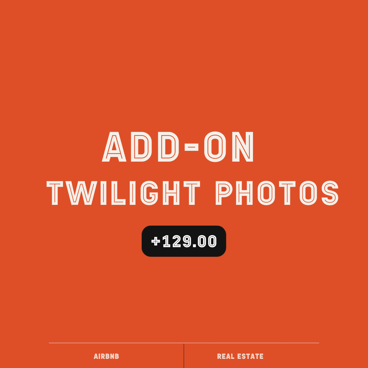 Air BNB / Real Estate Add-On: Twilight Photos