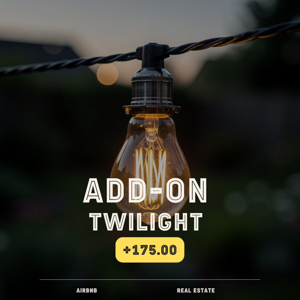 Air BNB / Real Estate Add-On: Twilight Photos