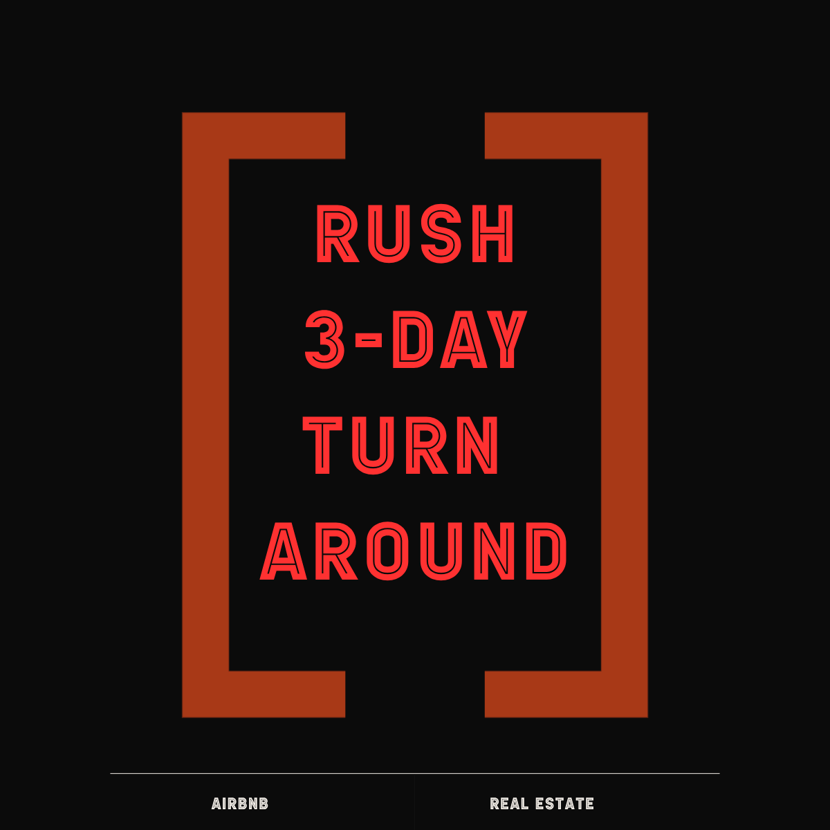 Rush 3-day Turn Around