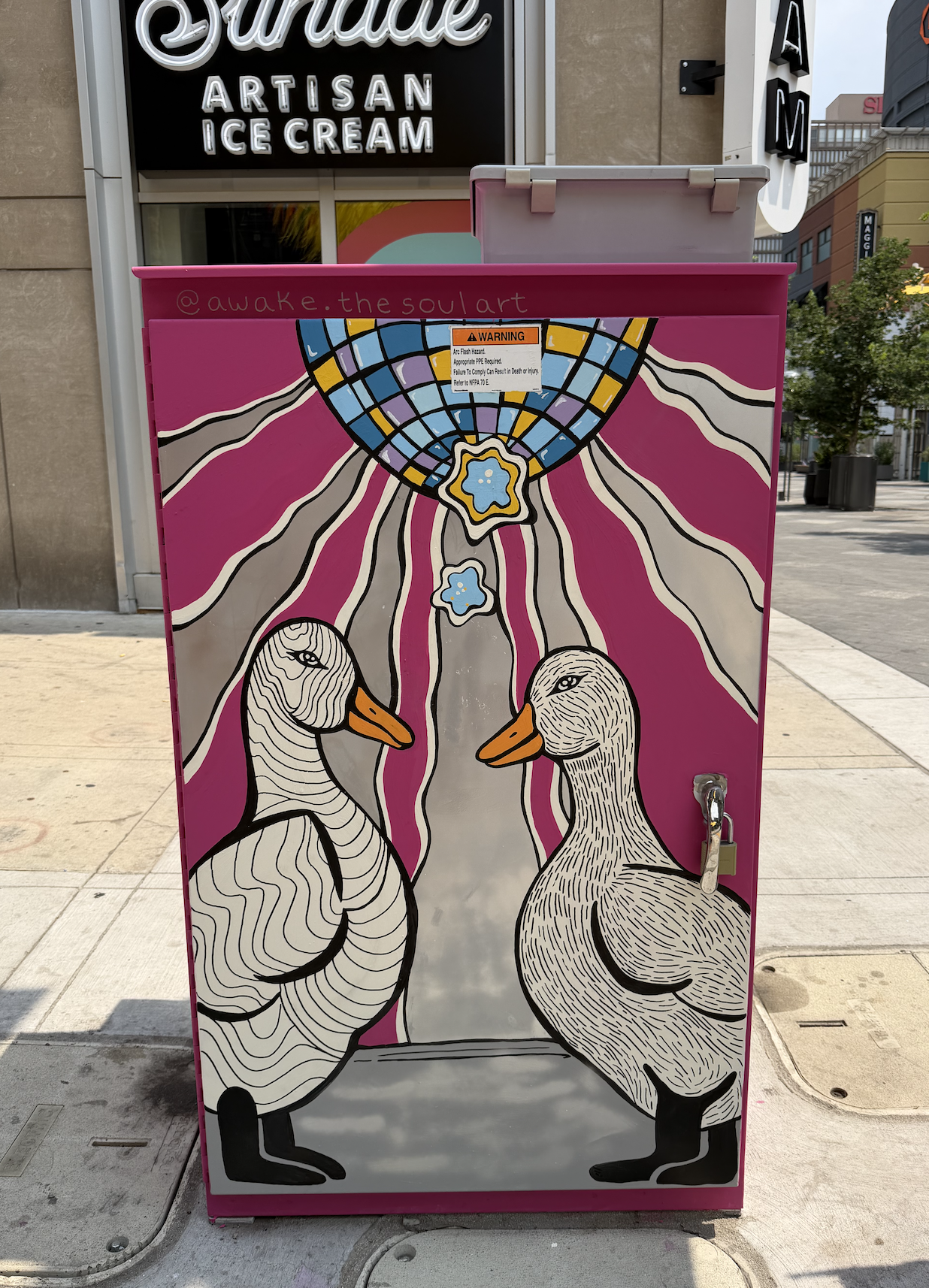 Disco Ducks: Glenarm Plaza, Denver, CO 