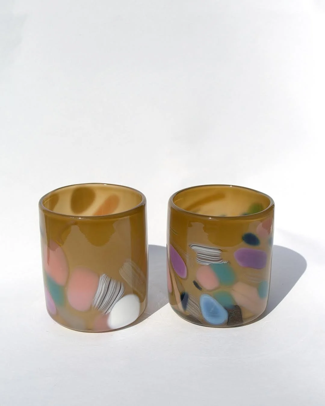 Olive Bread Rocks Glass