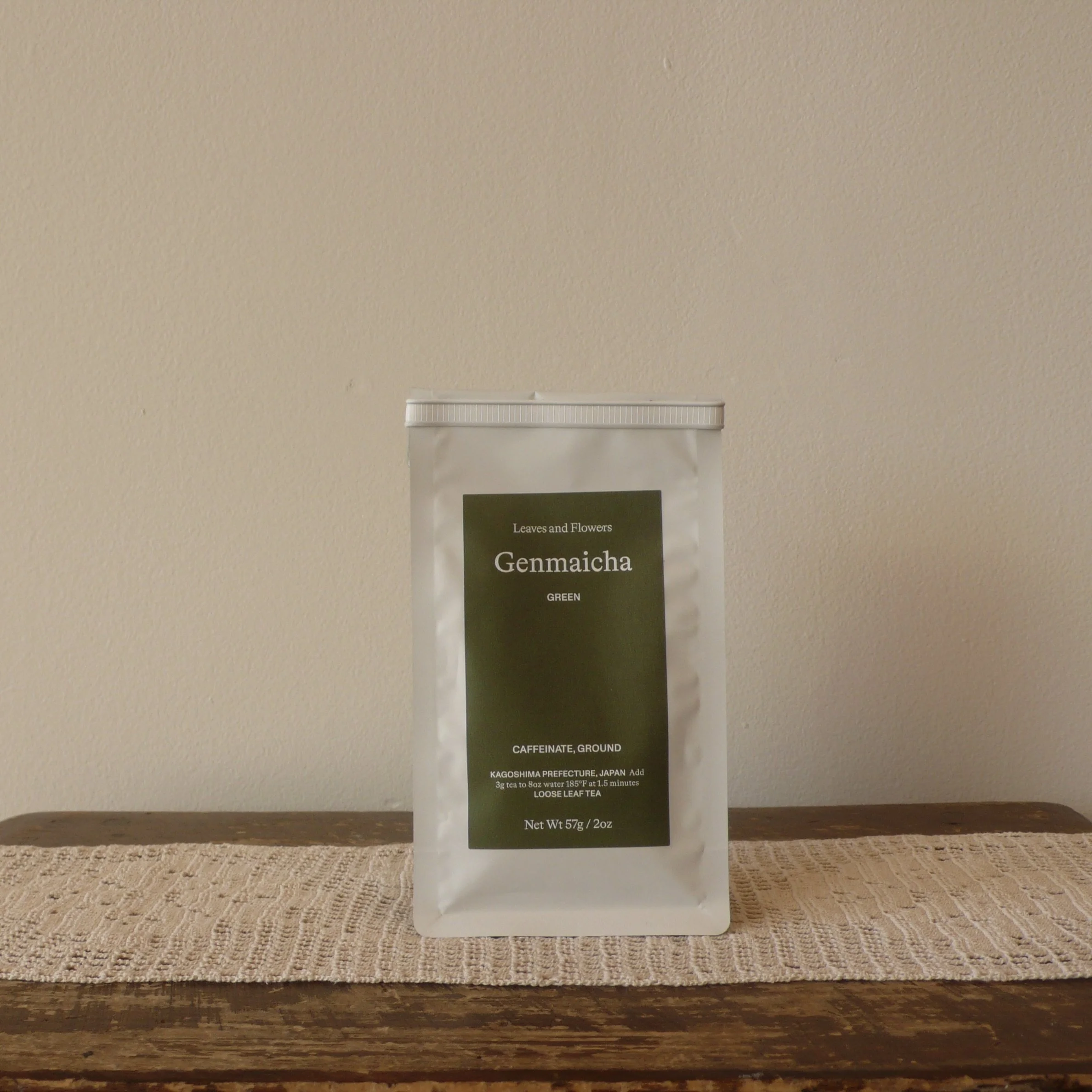 Genmaicha Tea | Leaves & Flowers