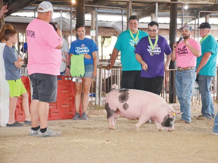 Bacon Buddies returns to Crawford County Fair showring — The Denison