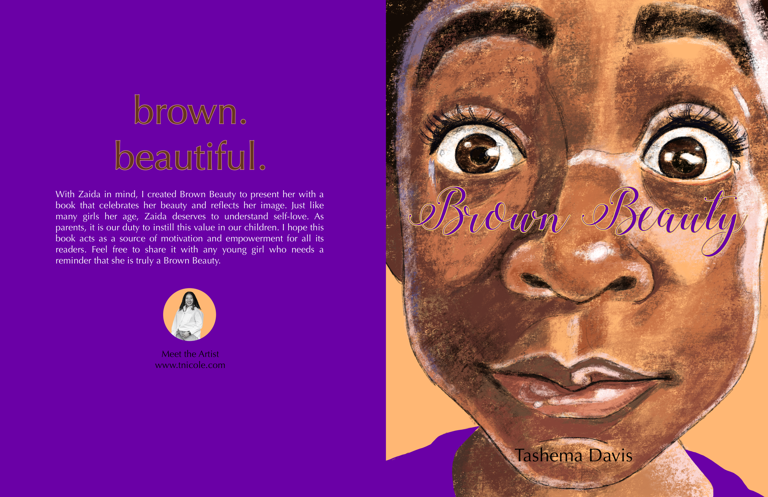 Brown Beauty - Children's Book by Tashema Davis