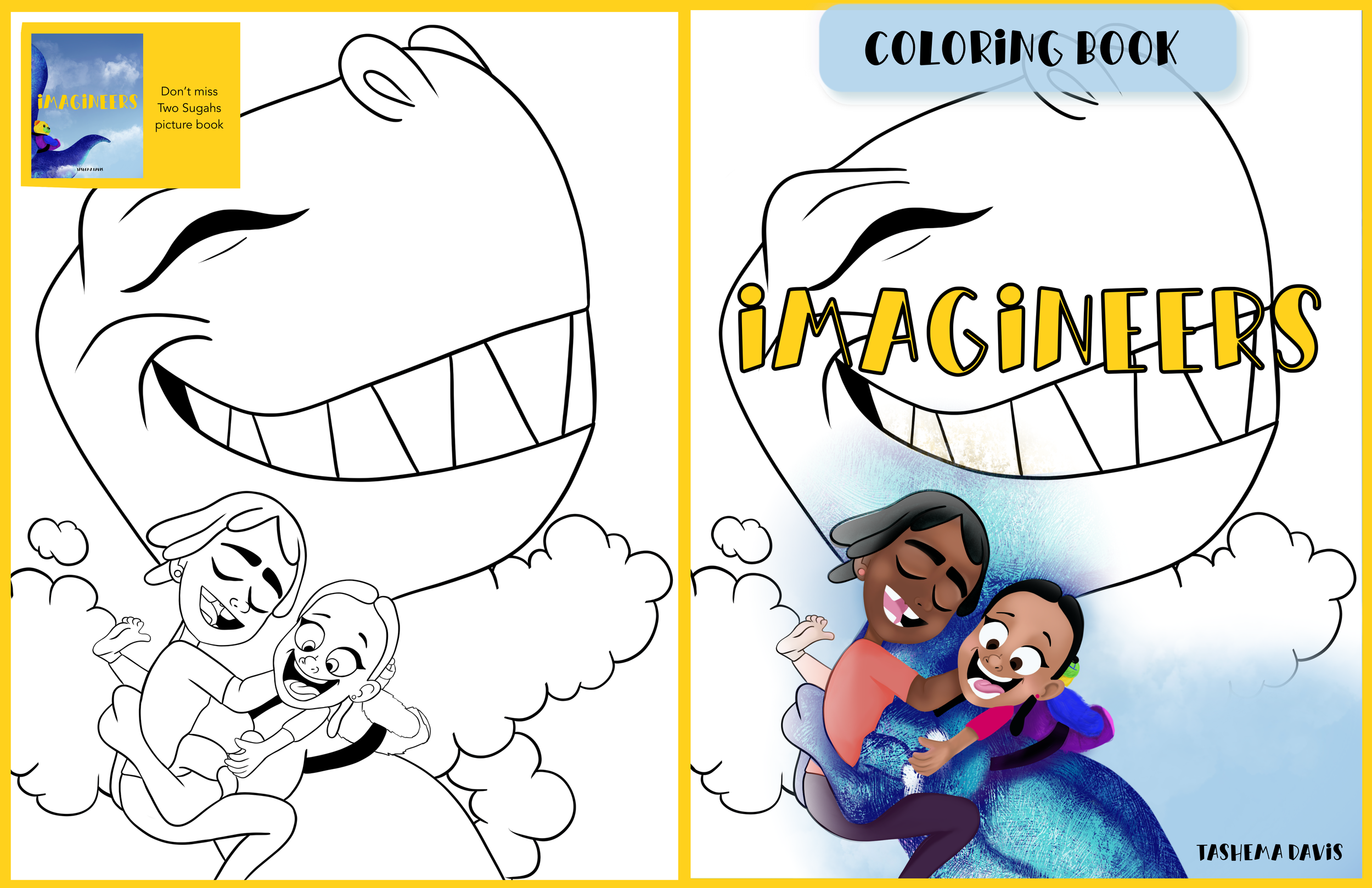 Imagineers  Coloring Book by Tashema Davis