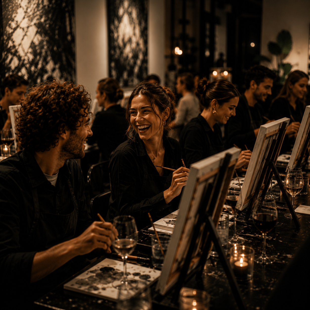 Malkurs Stuttgart Wein Art