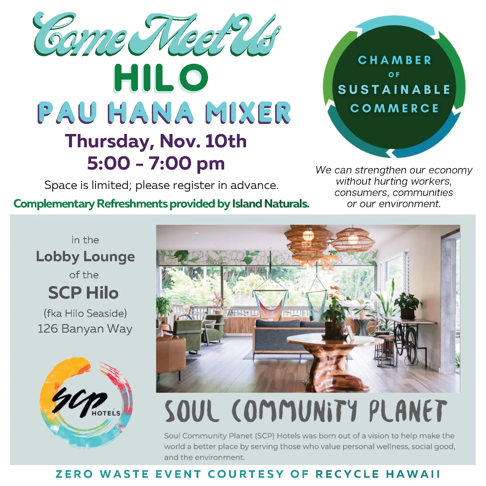 Hilo Pau Hana Mixer