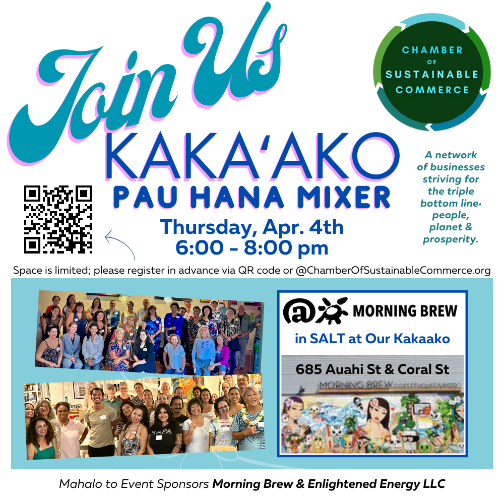 Pau Hana Mixer Kakaako 4/4/24