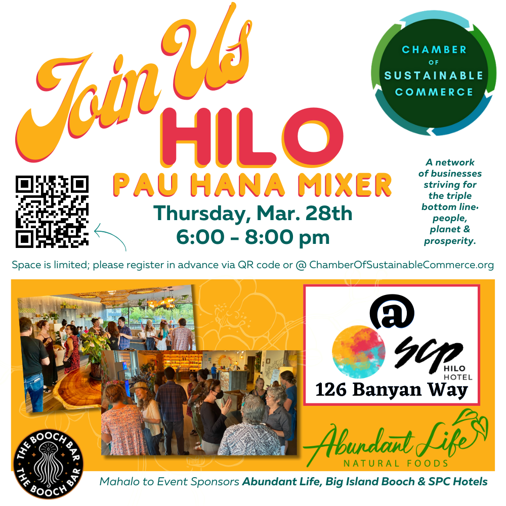 Pau Hana Mixer Hilo 3/28/24