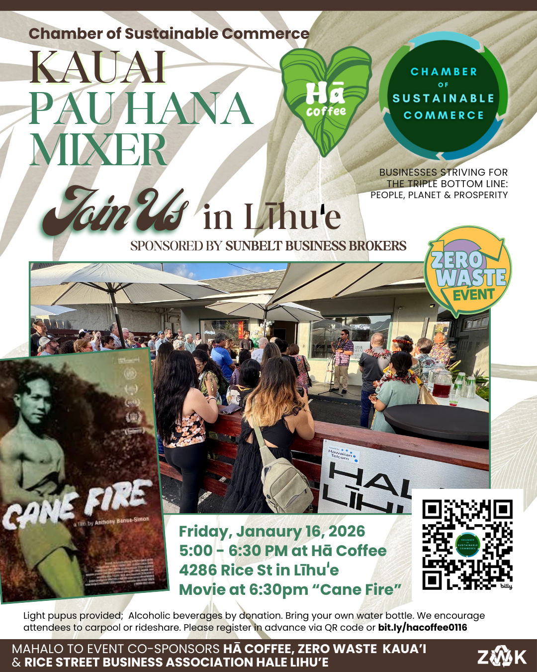 Jan 16 Līhuʻe Pau Hana