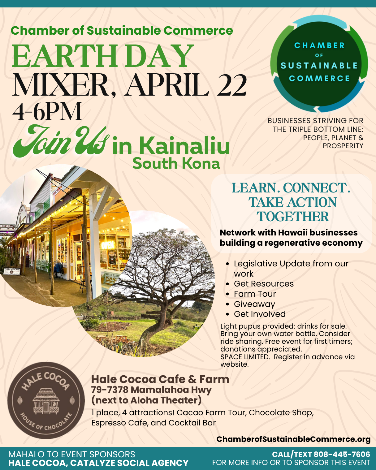 Earth Day Mixer in Kainaliu-S. Kona 4/22