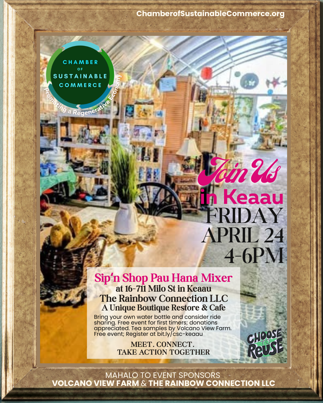 Our first Pau Hana Mixer in Keaau 4/24