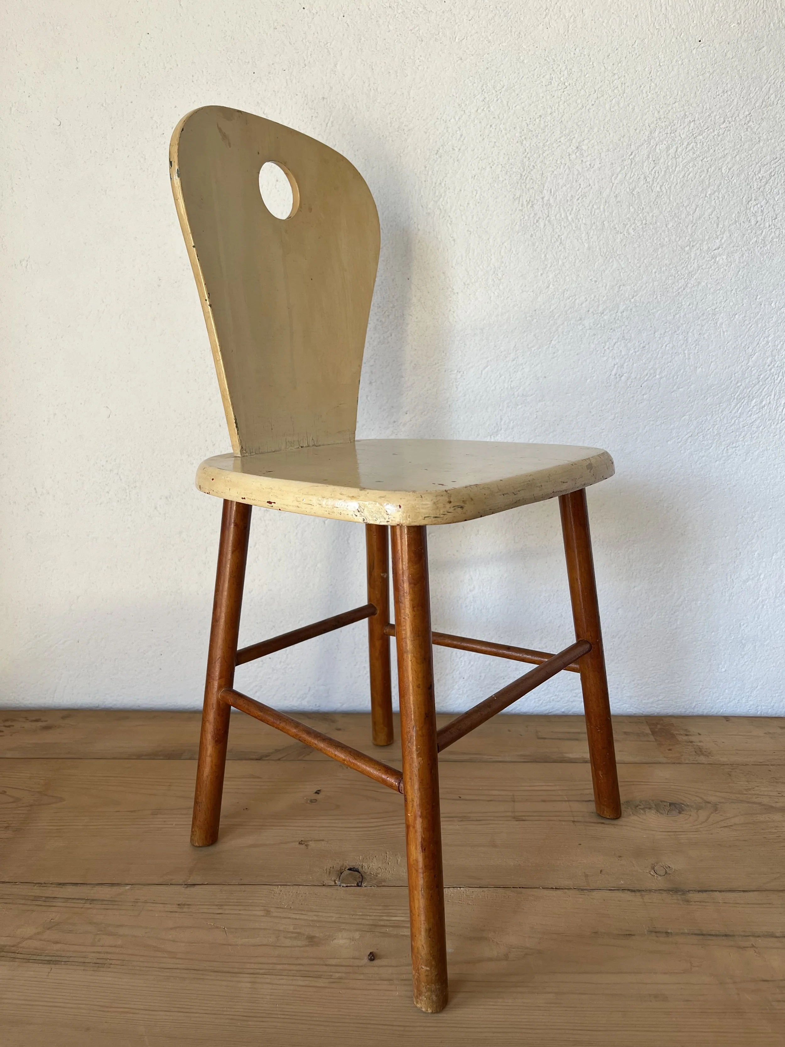 Secondhand vintage child's chair