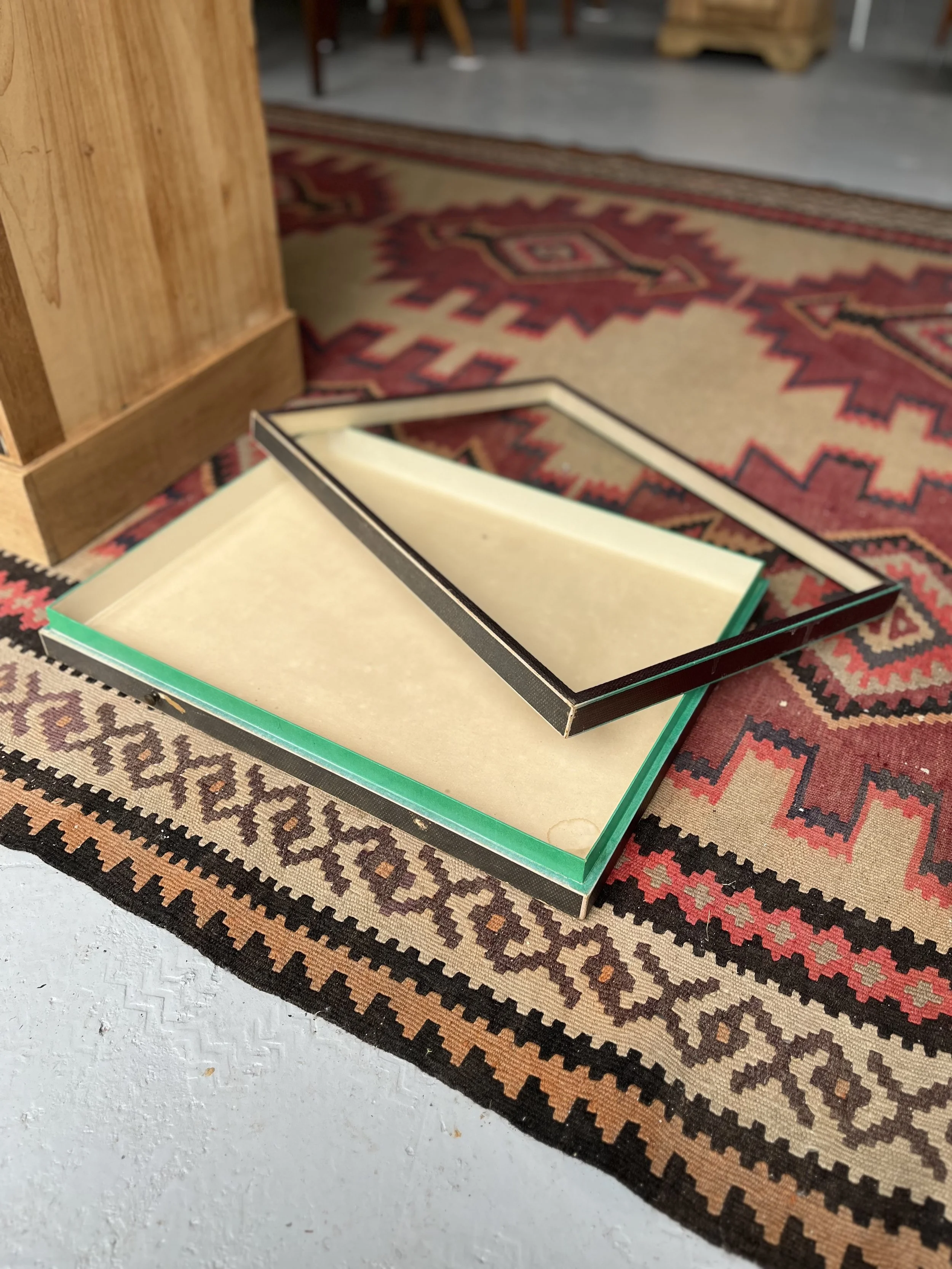Secondhand vintage multi-drawer cabinet entomology
