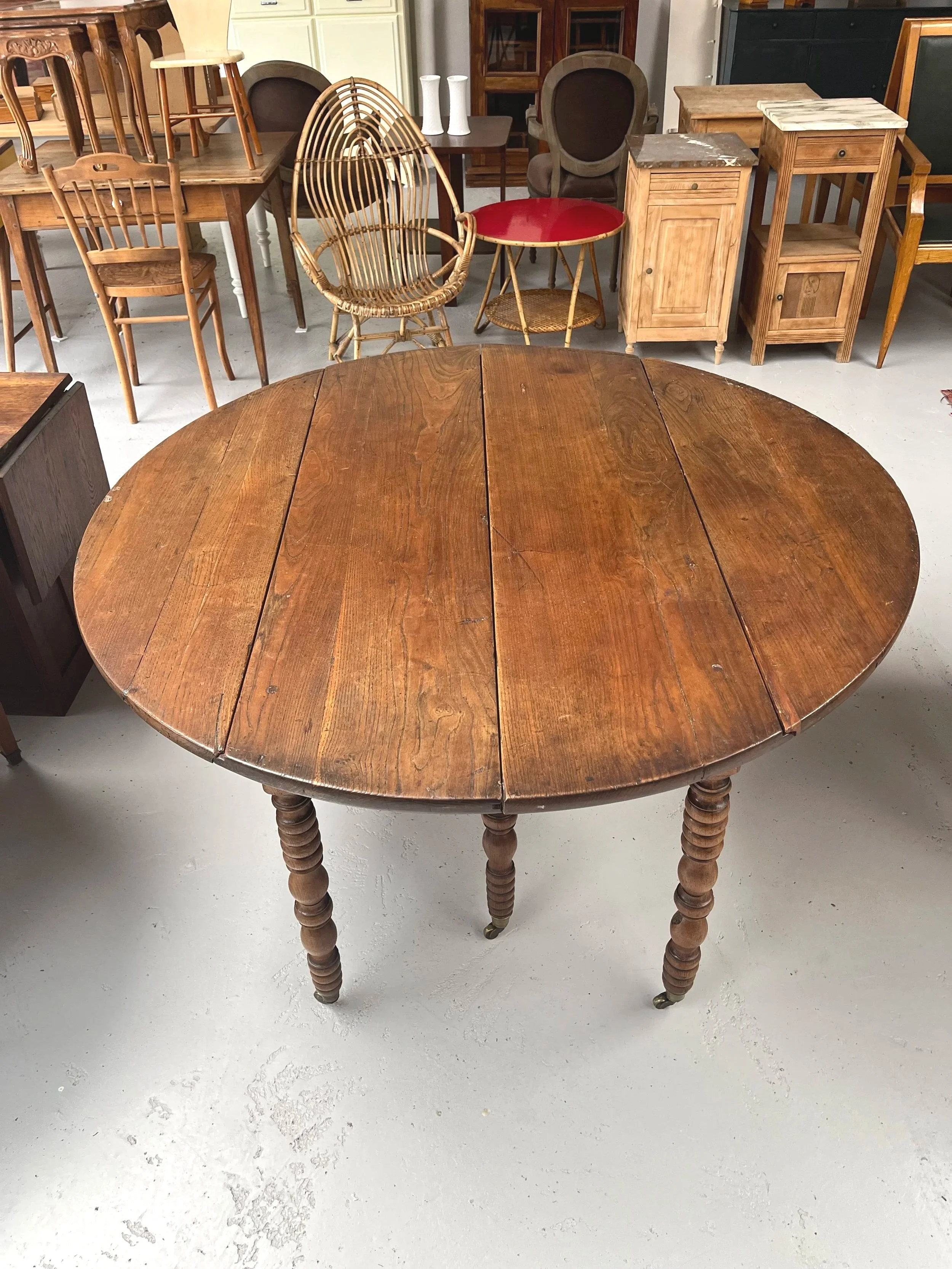 Secondhand vintage dining table