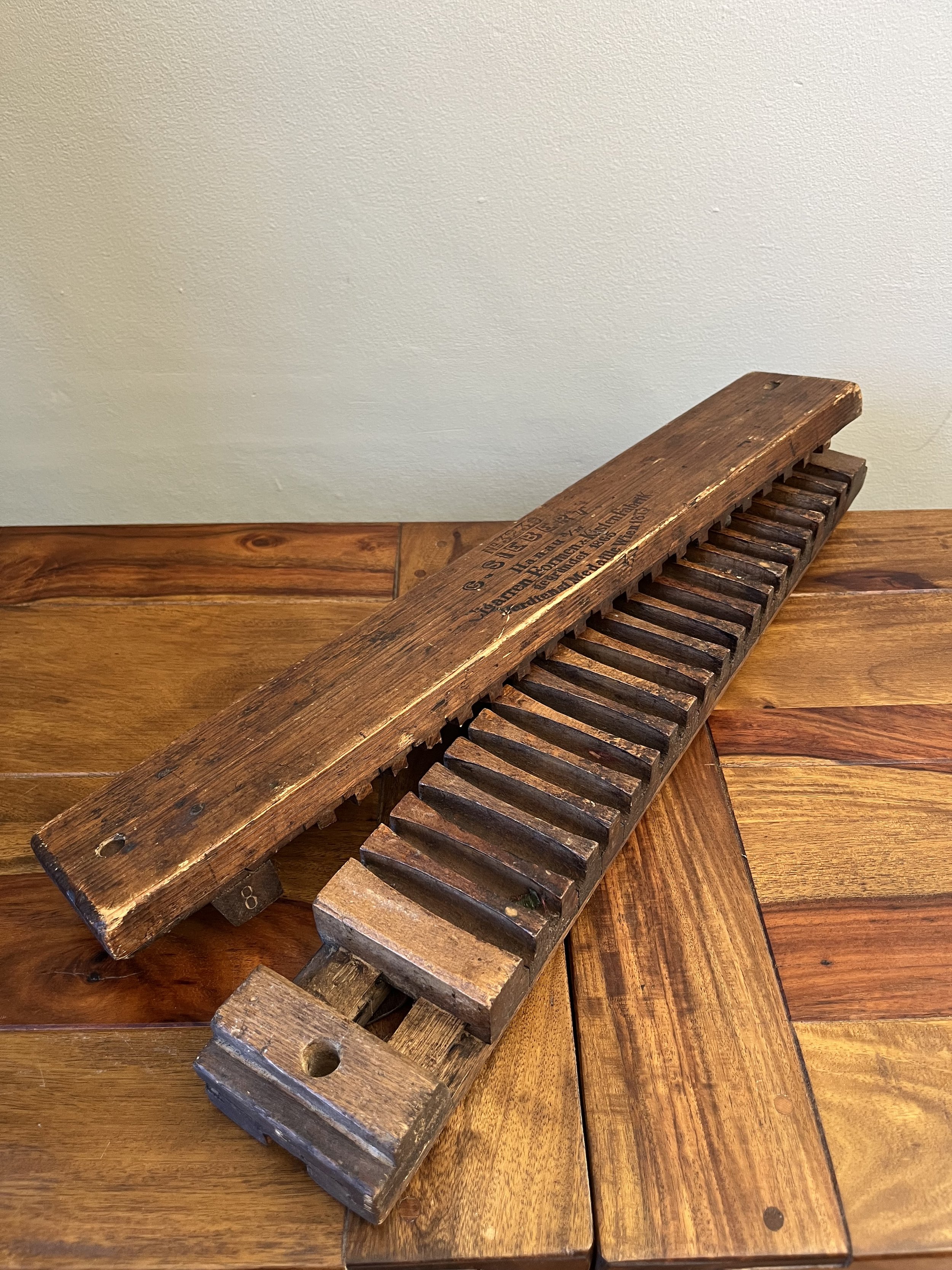 Secondhand vintage cigar press