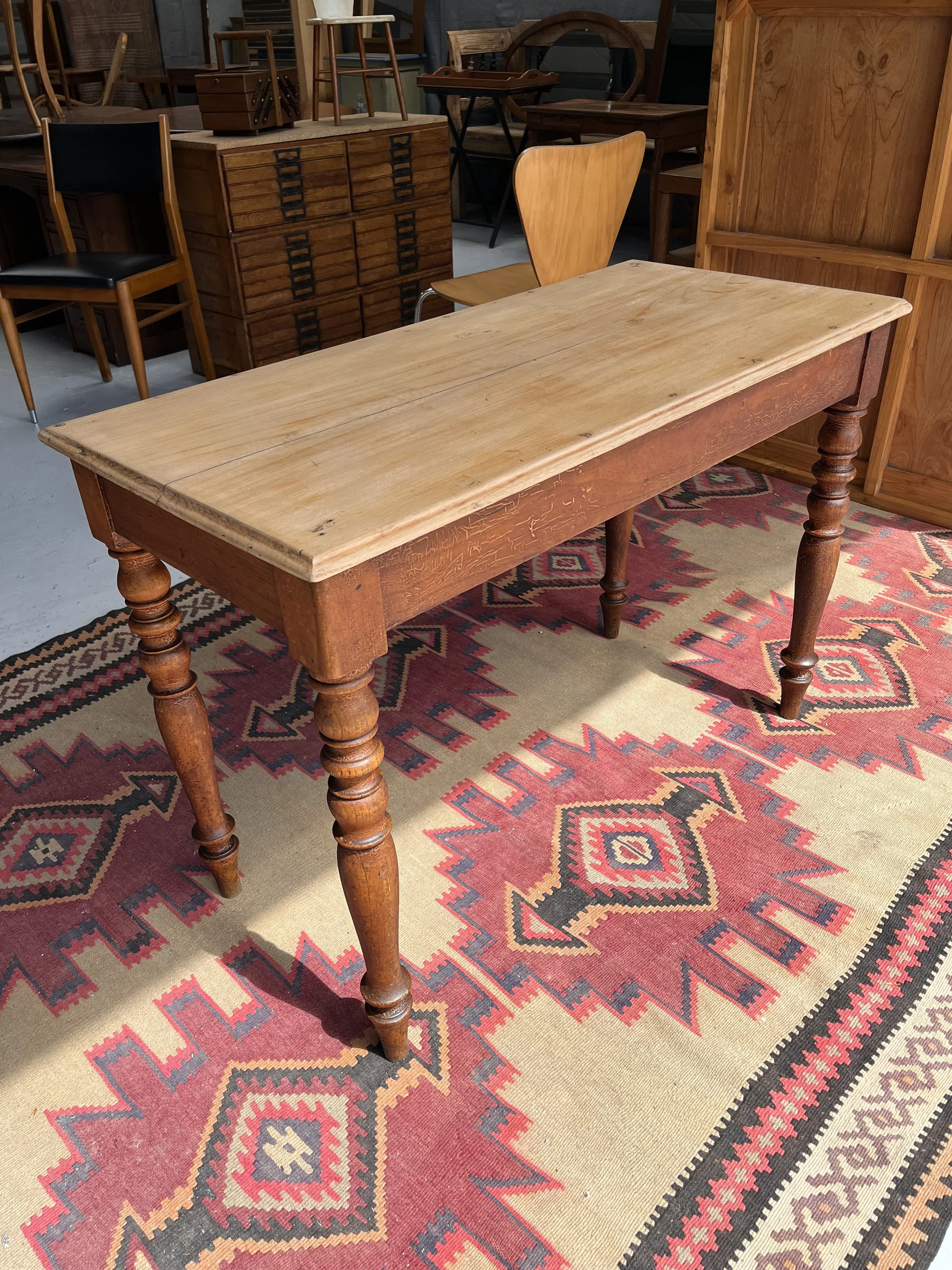 Secondhand vintage desk bistro table