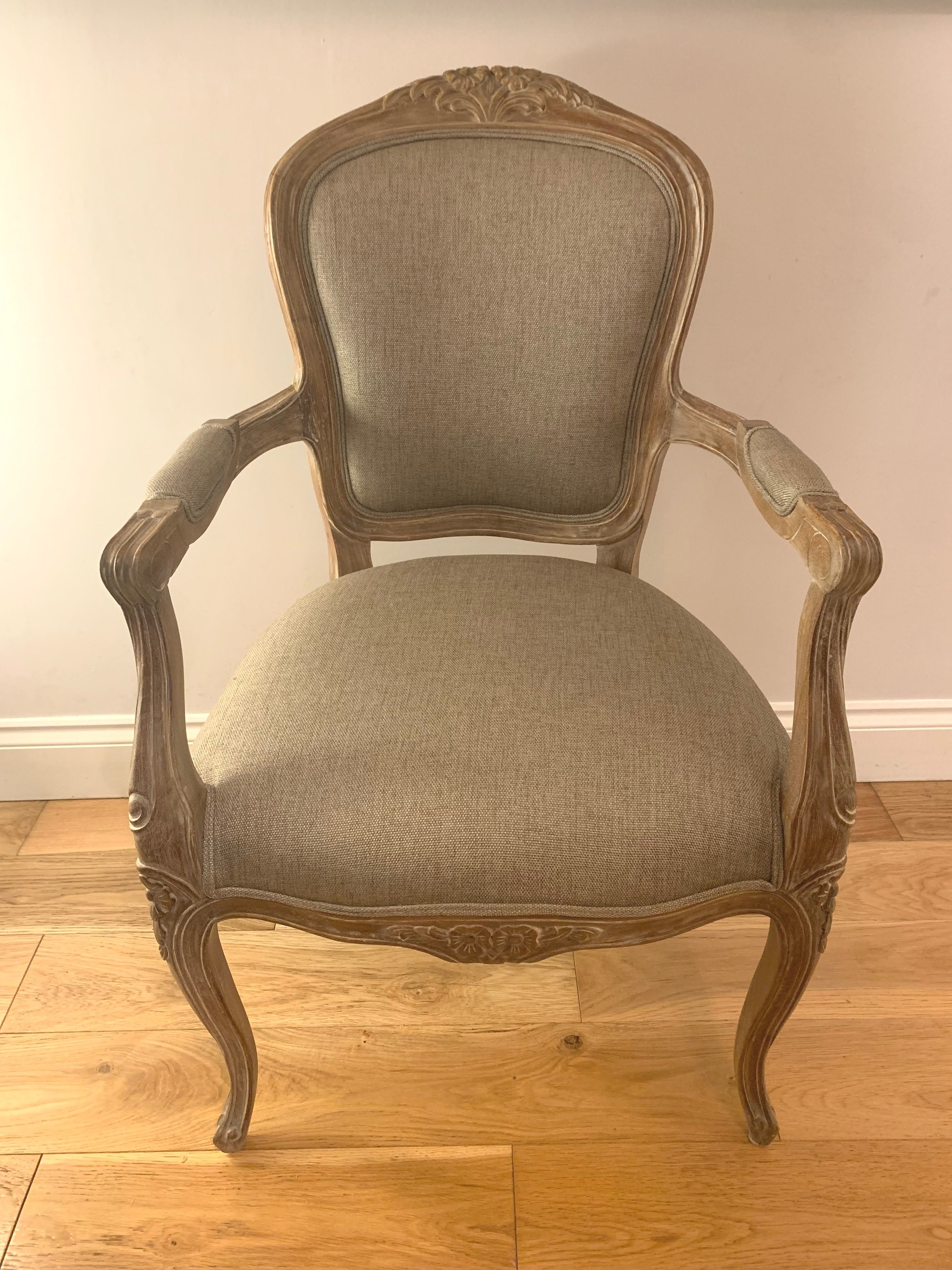 Secondhand vintage armchair