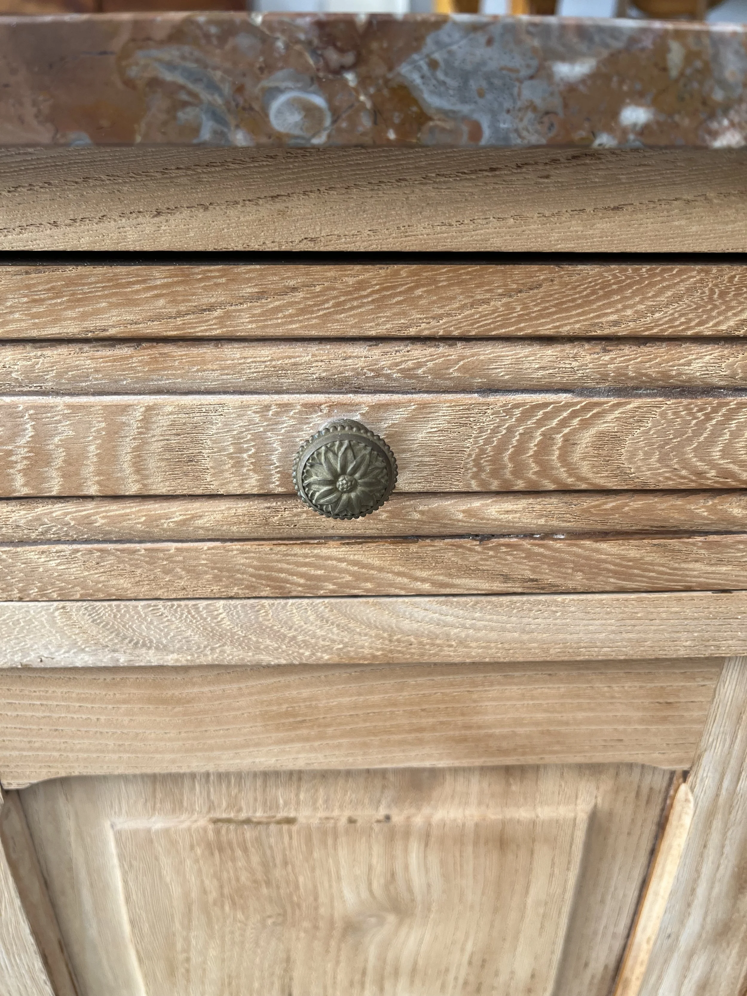 Secondhand vintage nightstand bedside table