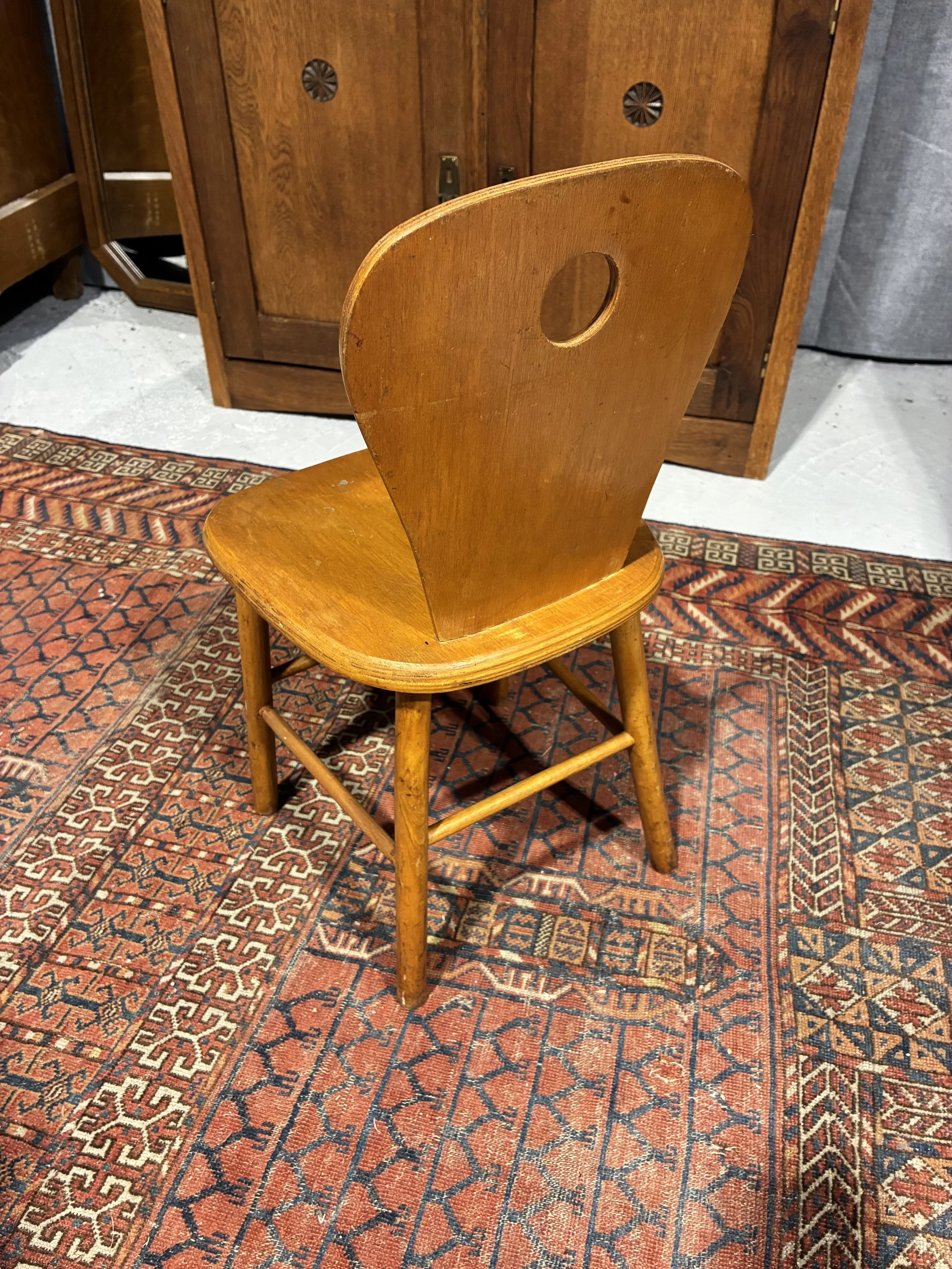 Secondhand vintage children's chair