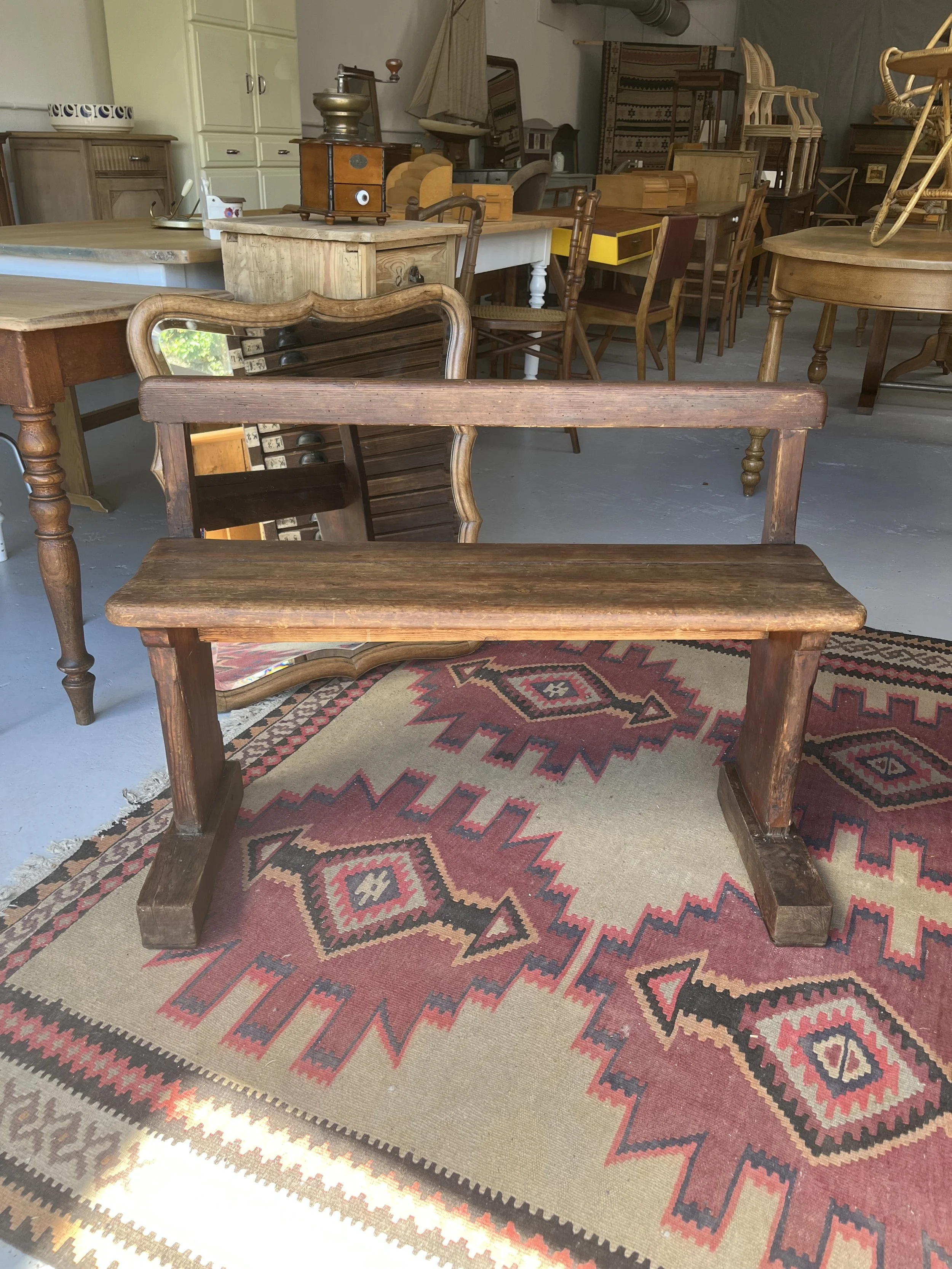 Secondhand vintage bench