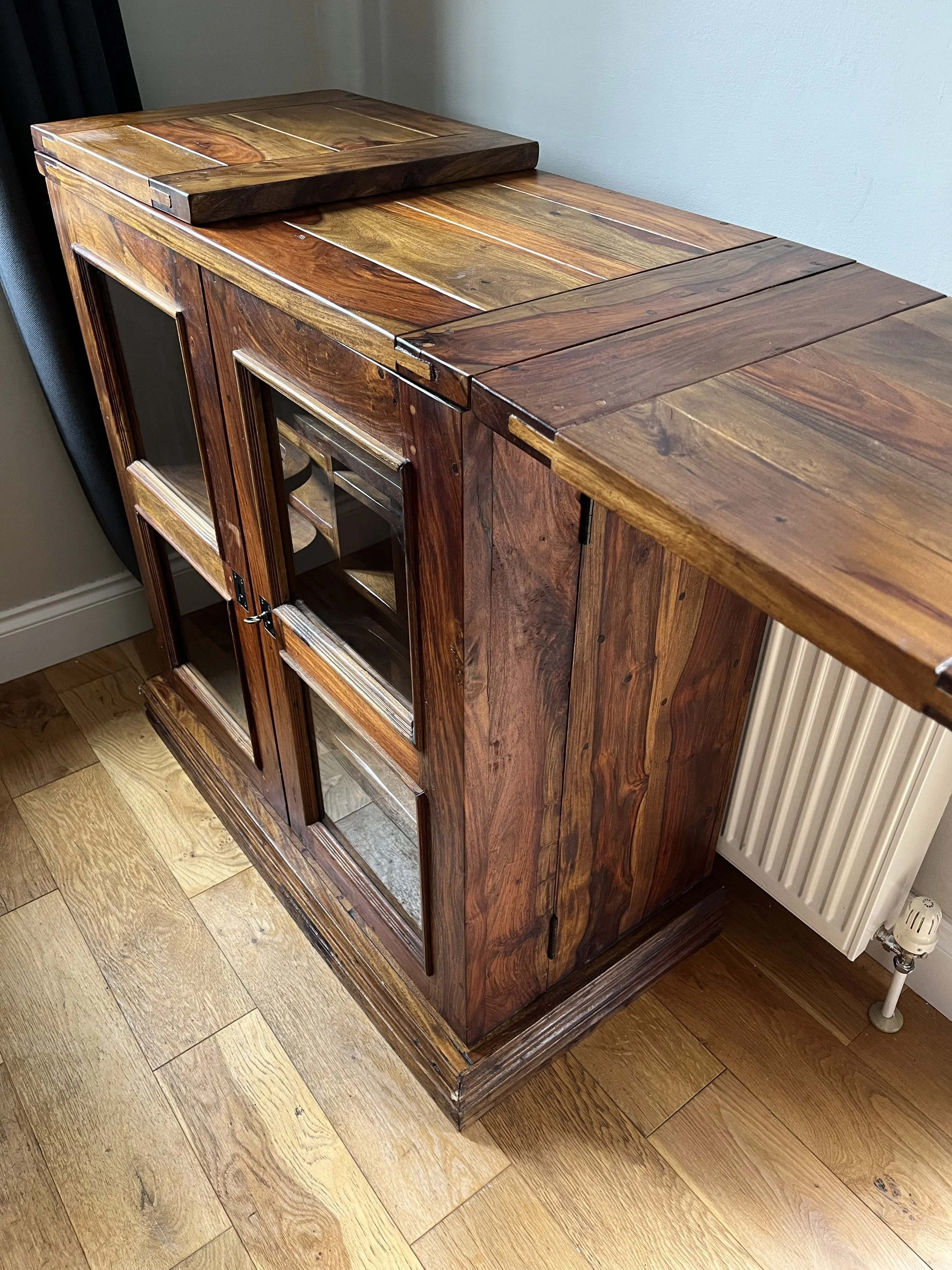 Secondhand vintage bar cabinet