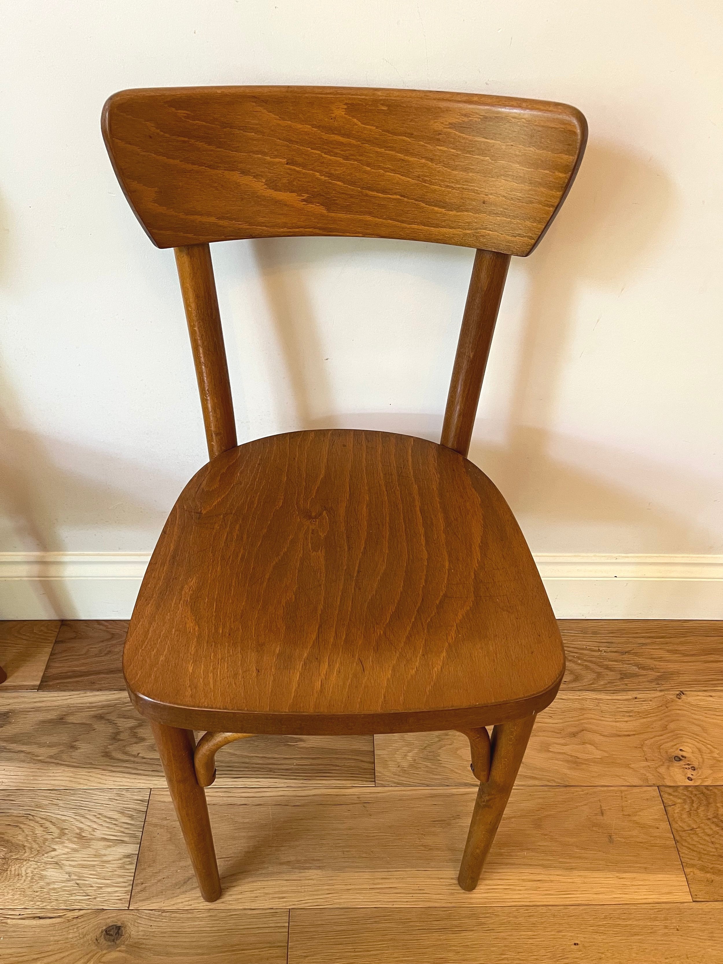 Secondhand vintage bistro chairs