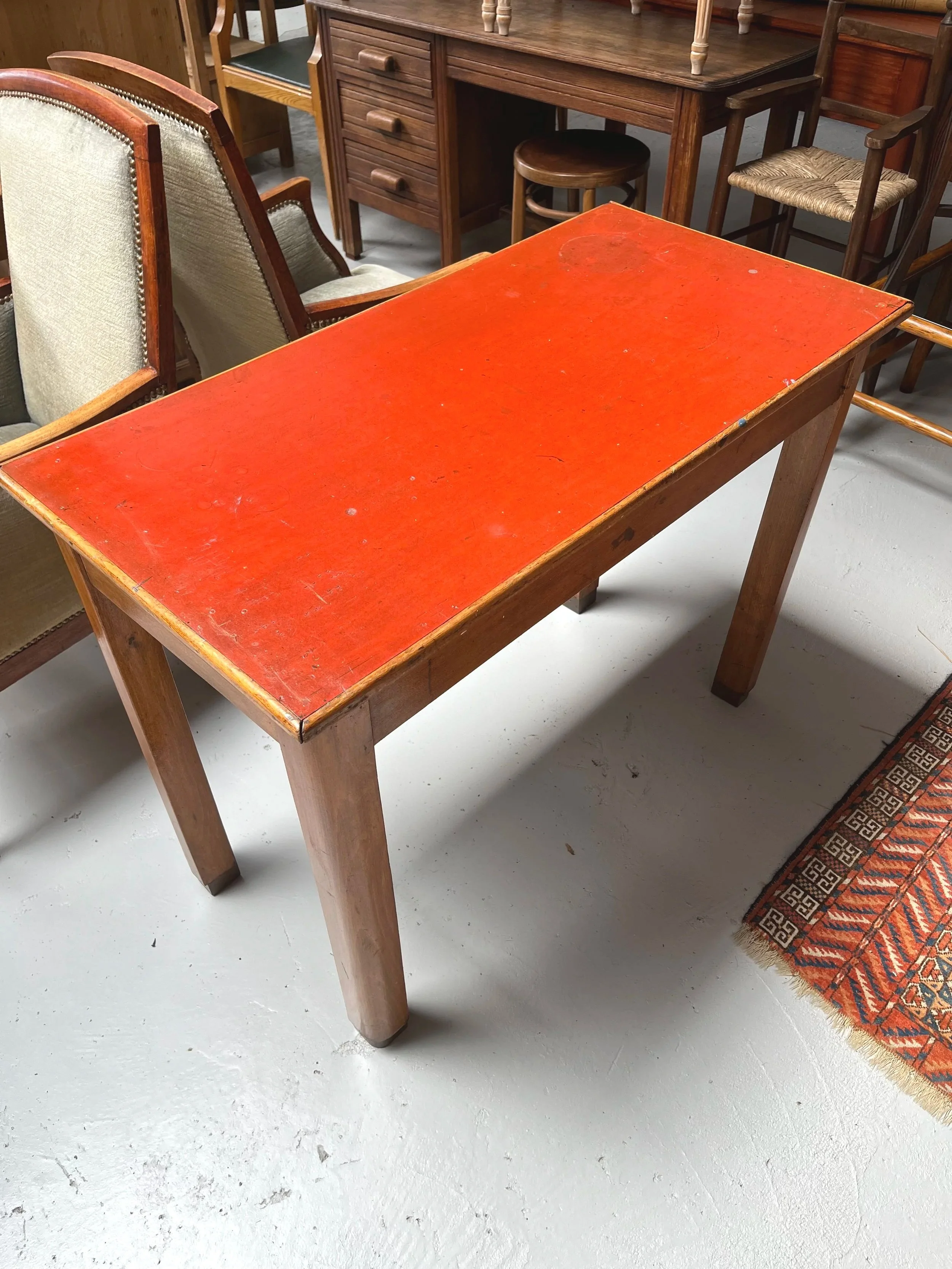 Secondhand vintage bistro table