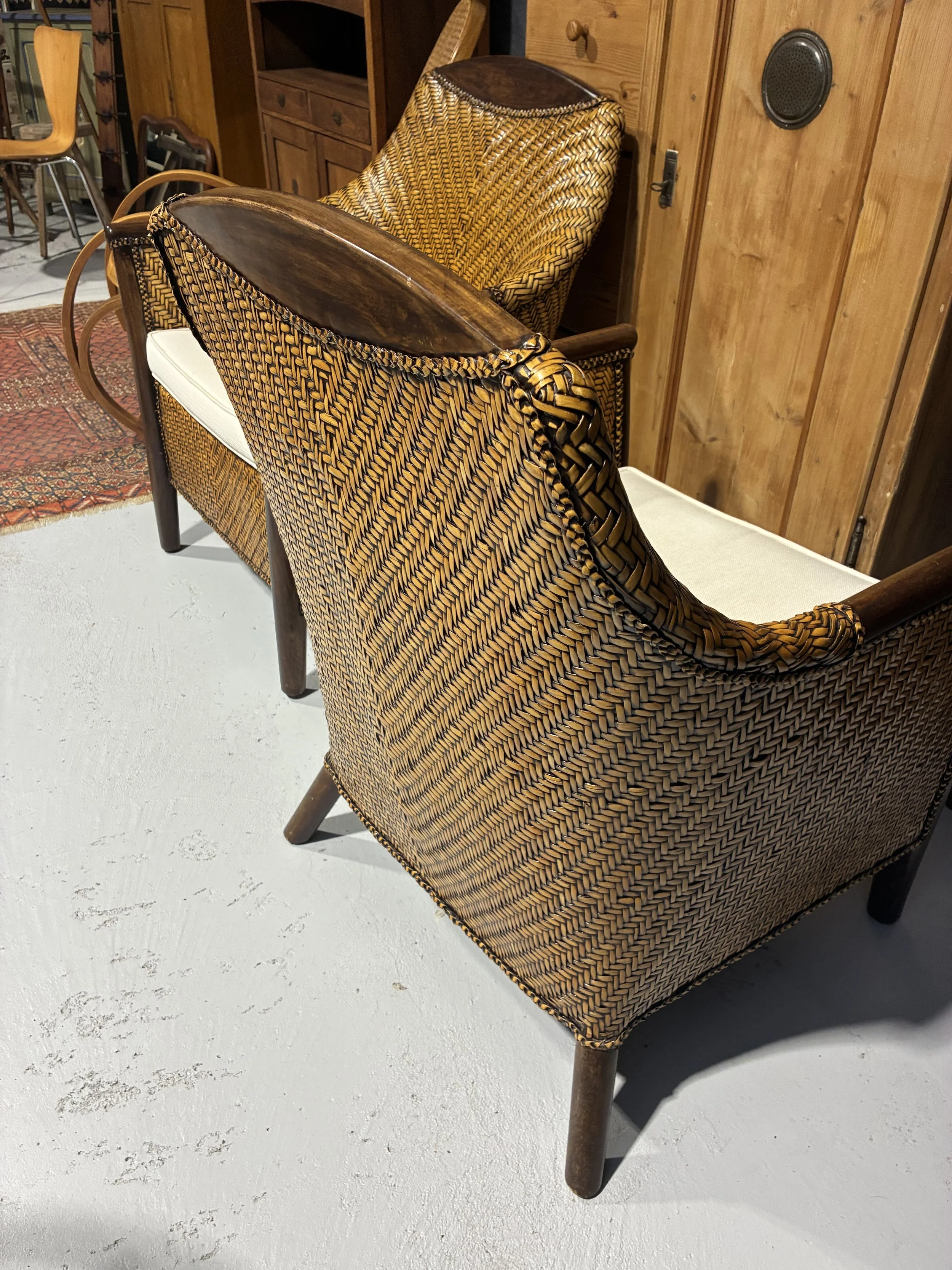 Secondhand vintage armchair