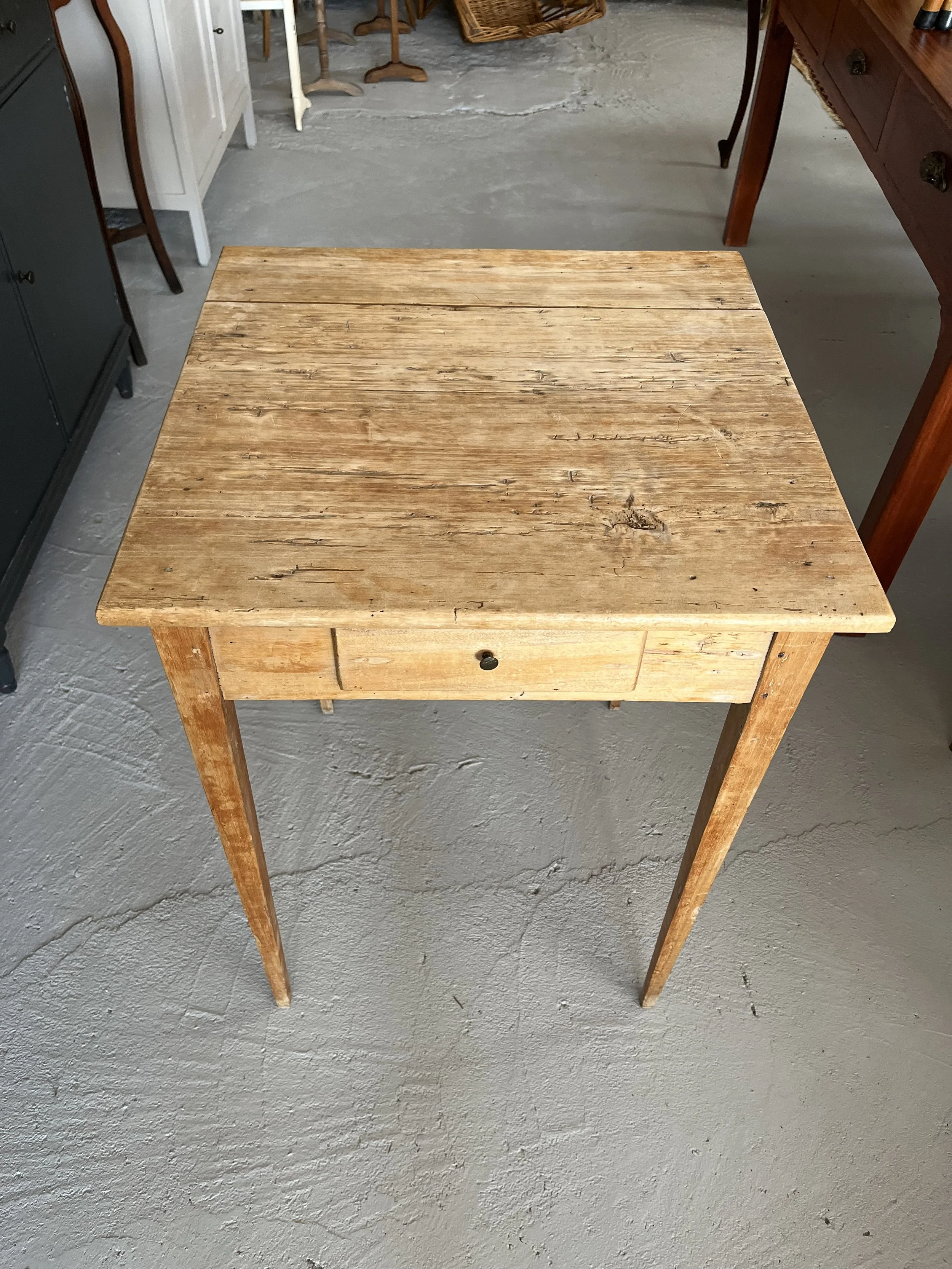 Secondhand vintage antique side table