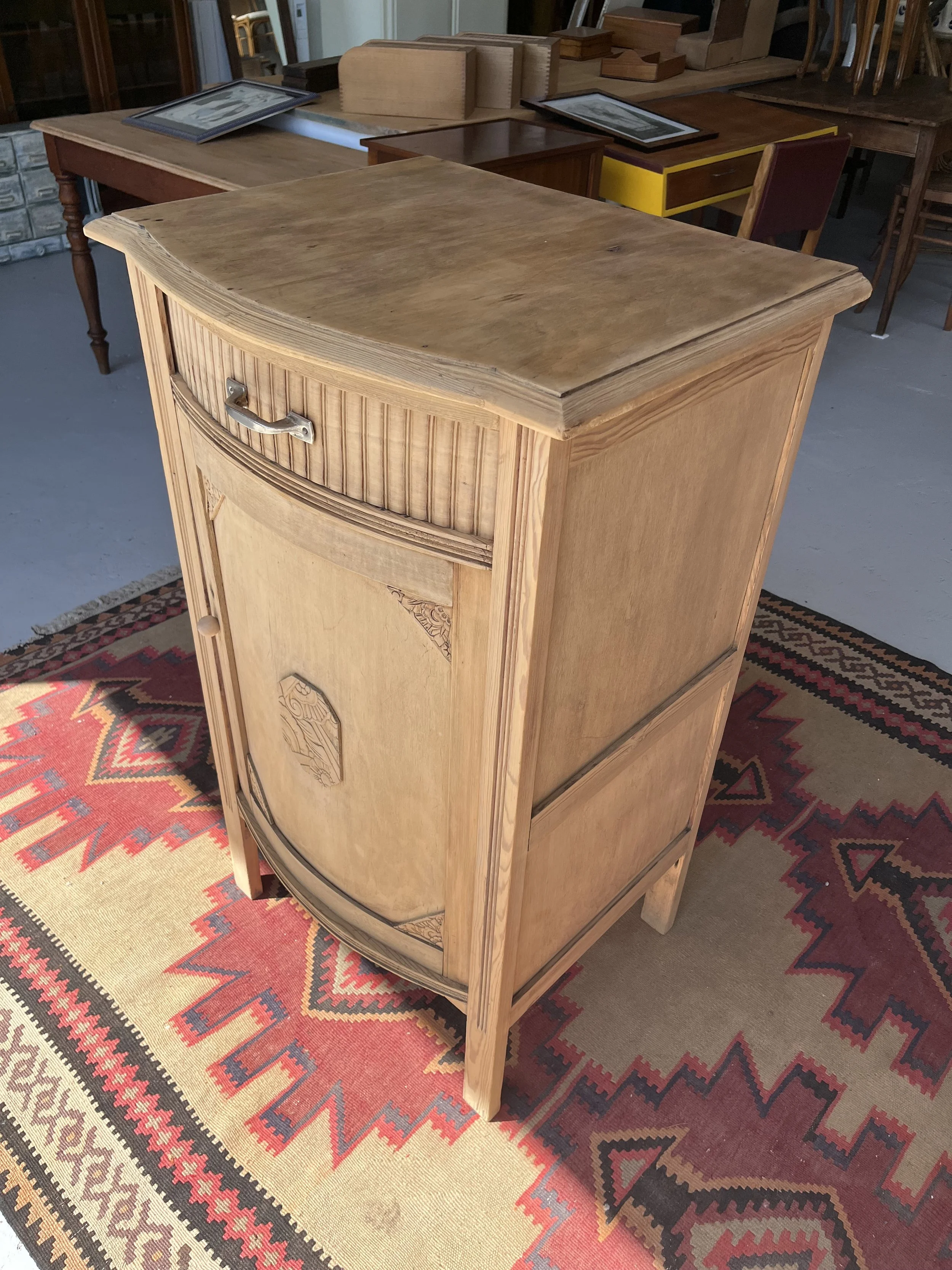 Secondhand vintage art deco cabinet
