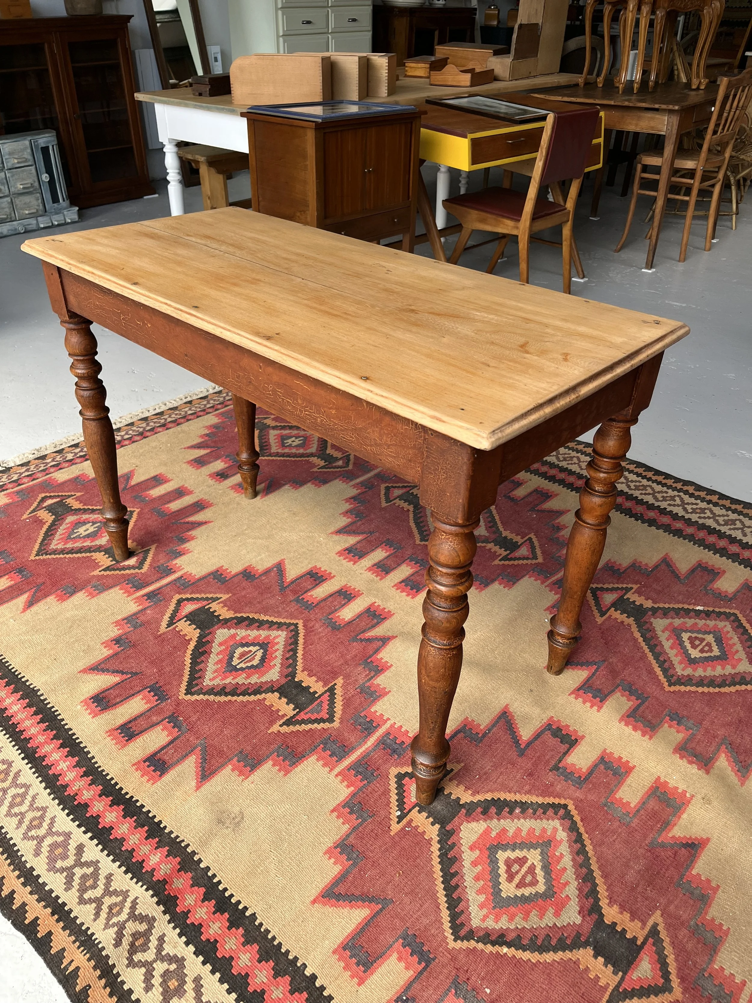 Secondhand vintage desk bistro table