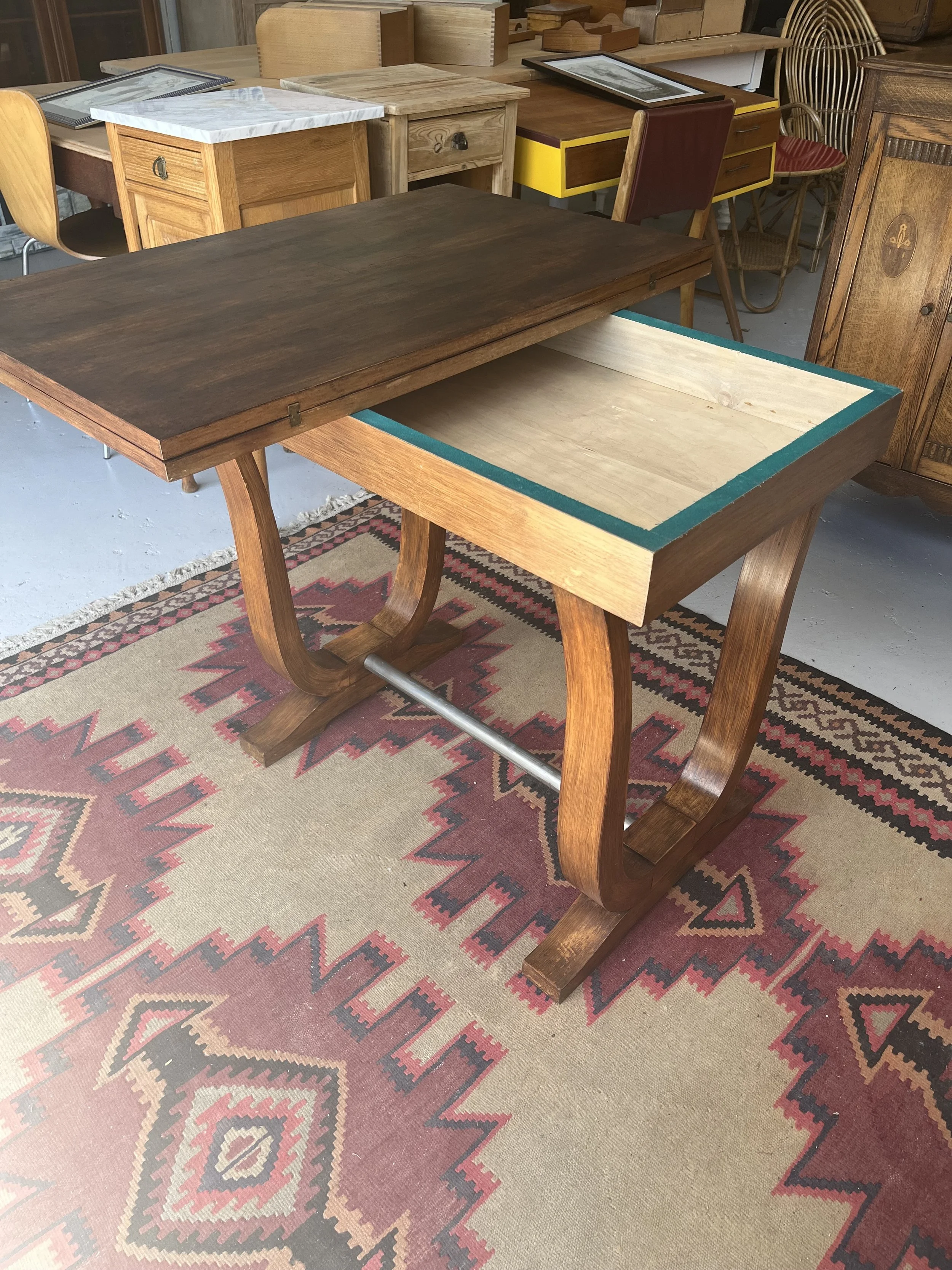 Secondhand vintage art deco table
